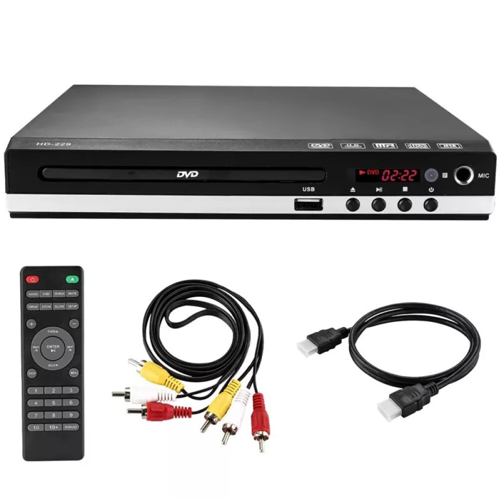 DVD Player Region Free With Remote Control USB Multi Region & HDMI-AV Cable UK photo 6