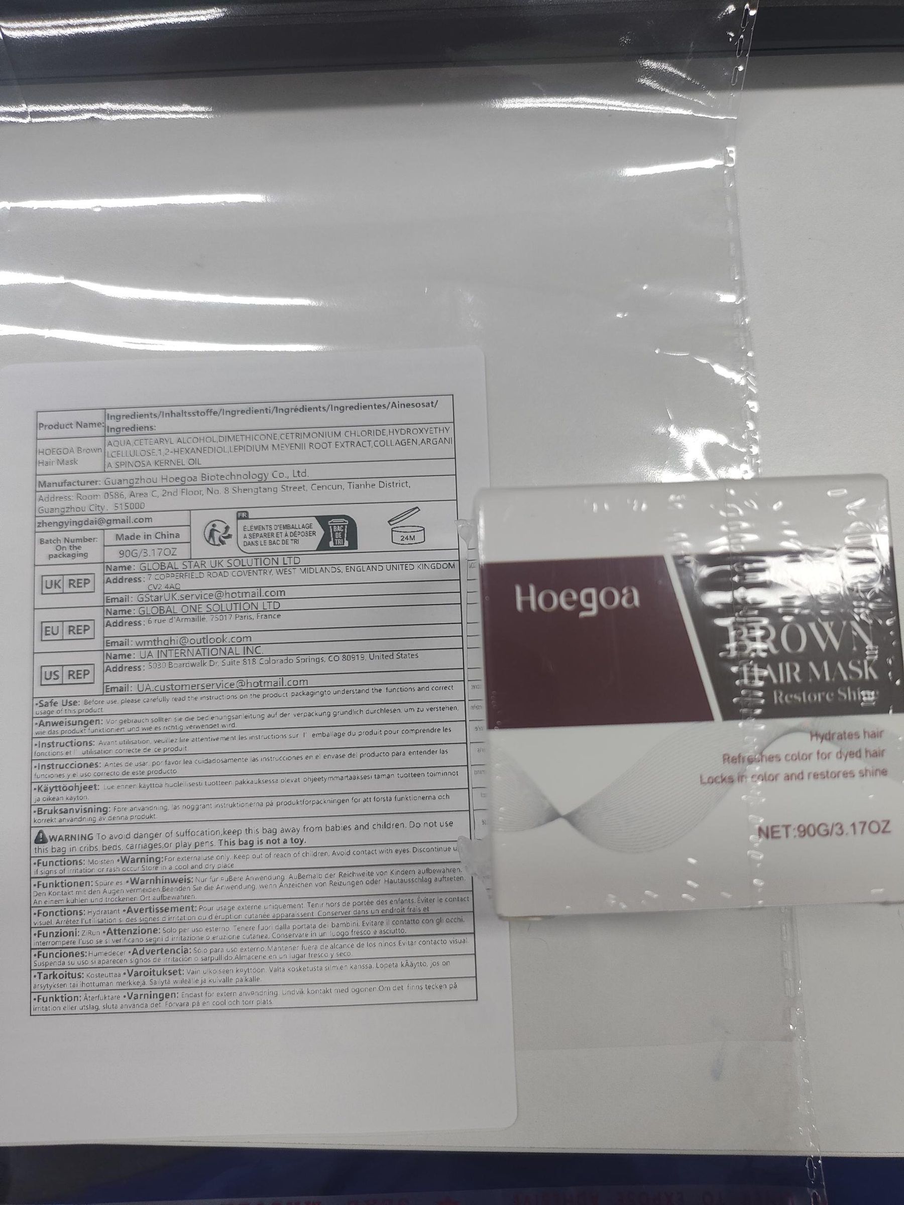 HOEGOA Color-Depositing Hair Mask, 90 g photo 6