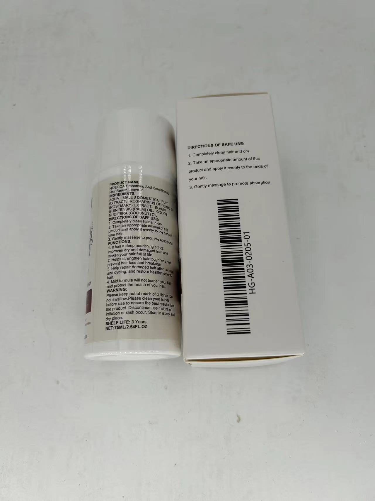 HOEGOA Leave-In Hair Care Serum, 75 ml photo 4