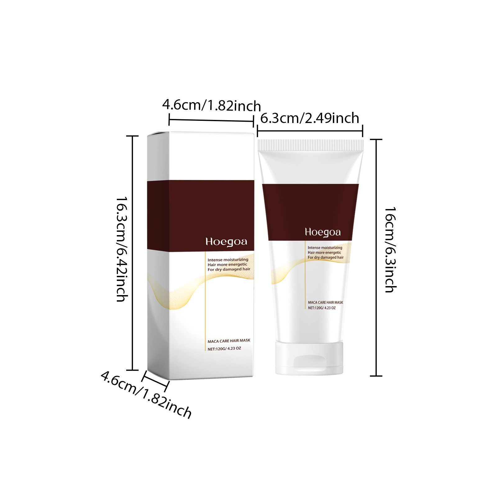 HOEGOA Moisturizing Hair Mask, 120 g photo 3