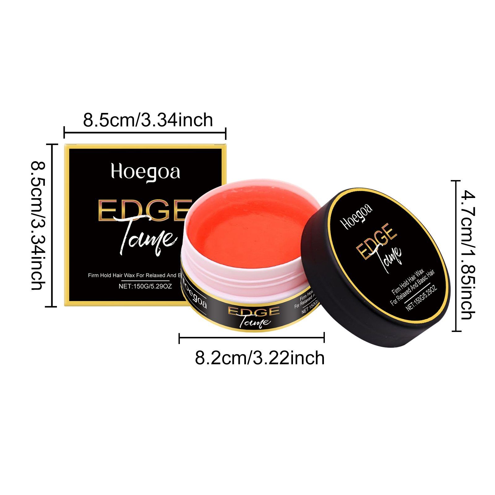 HOEGOA Flyaway Hair Styling Gel Wax, 150 g photo 3