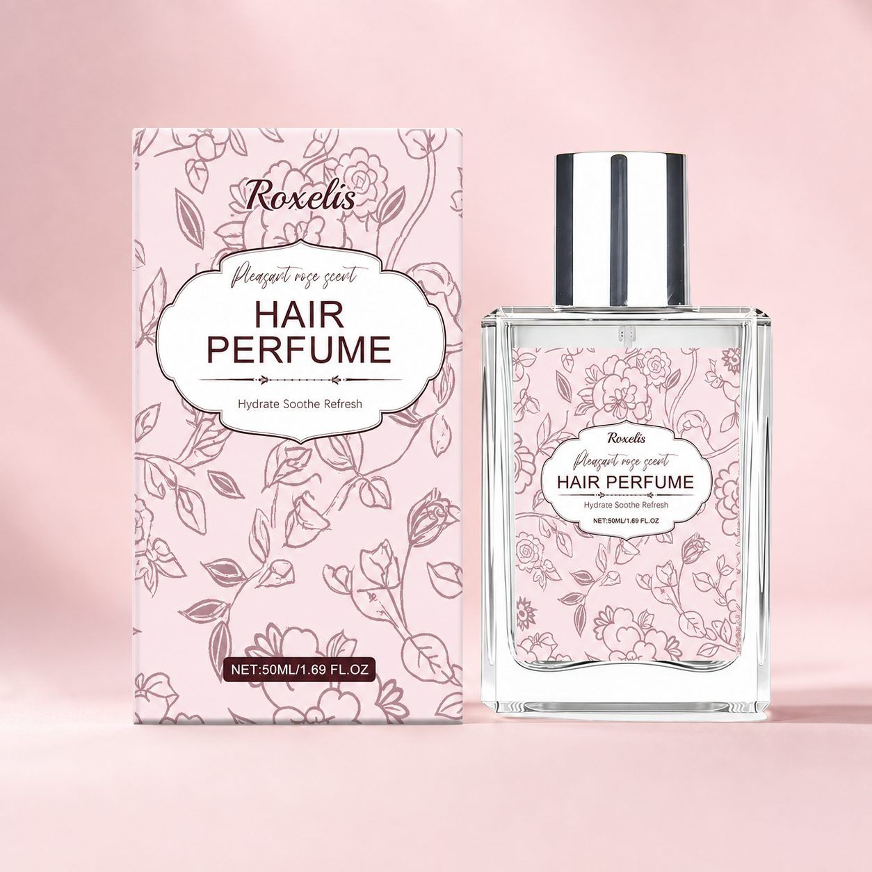 ROXELIS Rose Hair Fragrance Mist, 50 ml photo 1