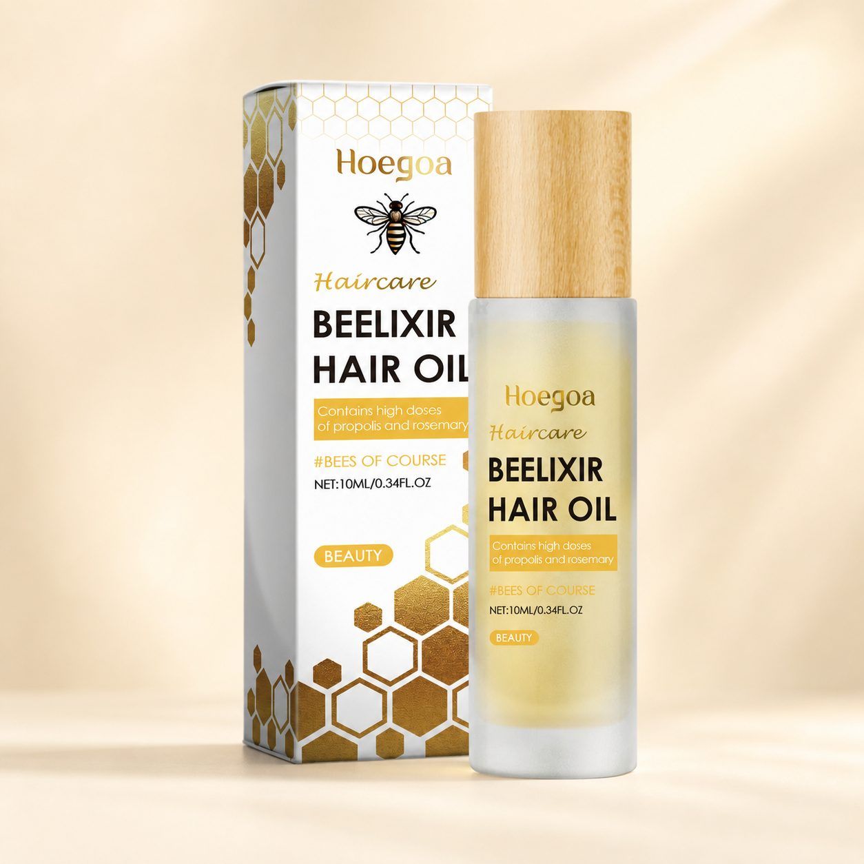 HOEGOA Honey Hair Conditioning Oil, 10 ml photo 1