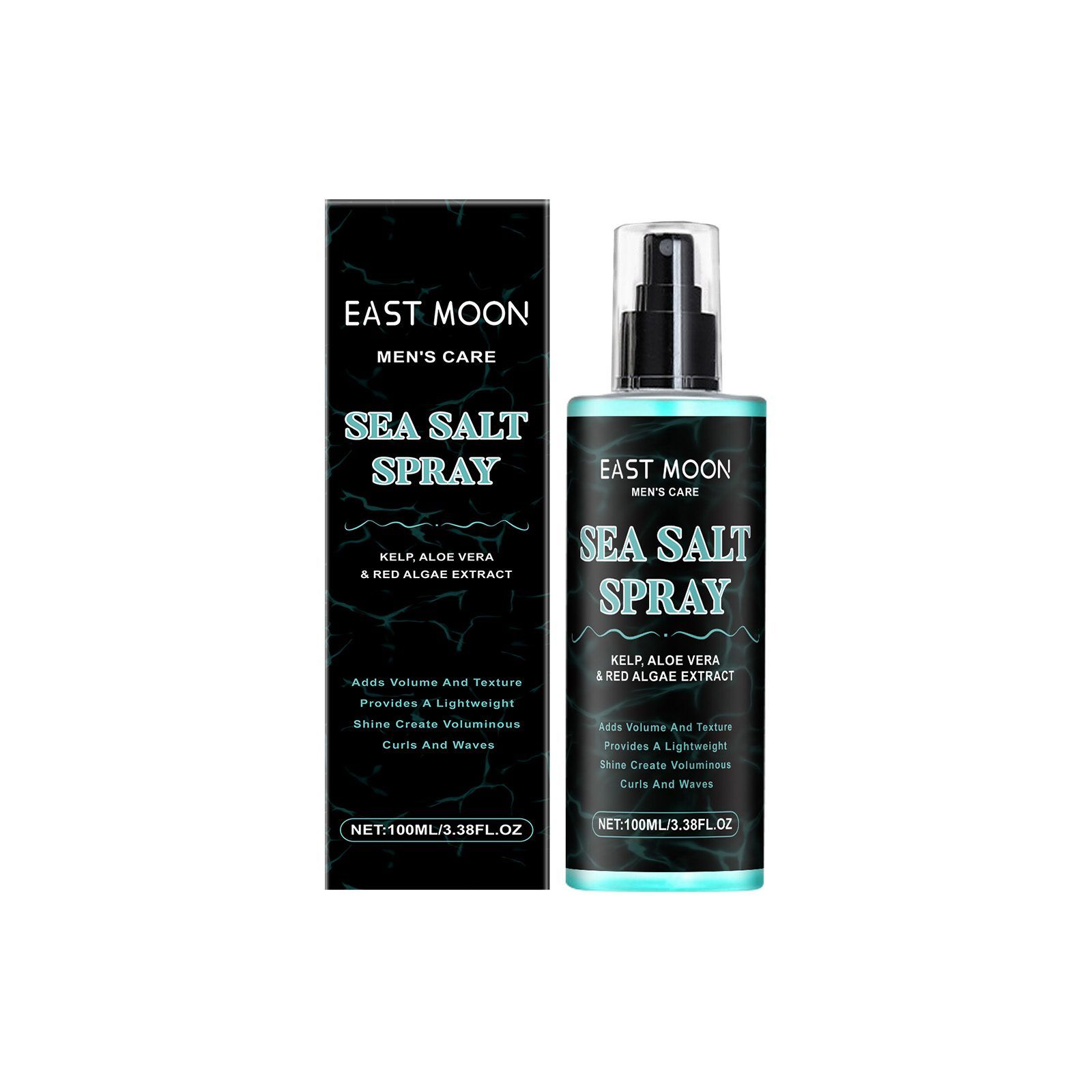 EAST MOON Men's Sea Salt Hair Styling Spray, 100 ml photo 2