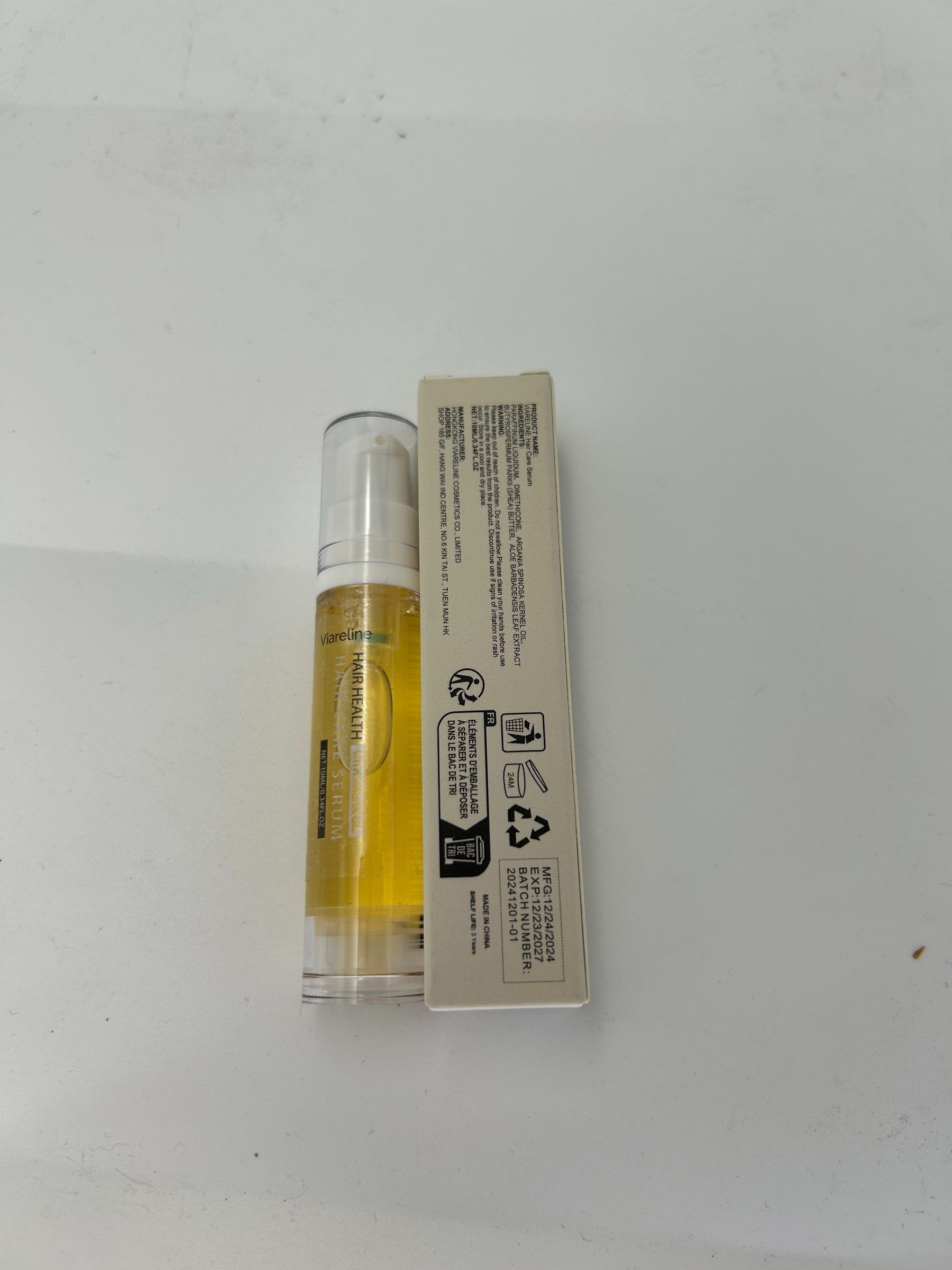 VIARELINE Argan Oil Hair Care Serum, 10 ml photo 8
