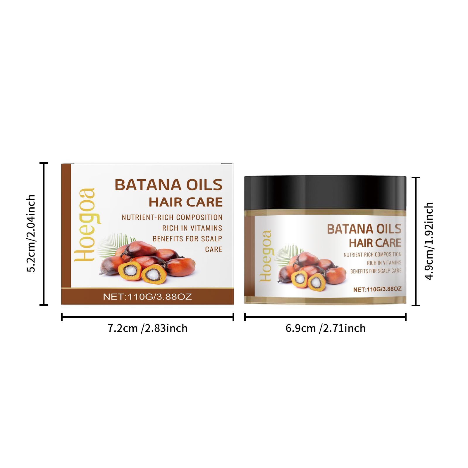 HOEGOA Batana Hair Conditioning Balm, 110 g photo 8