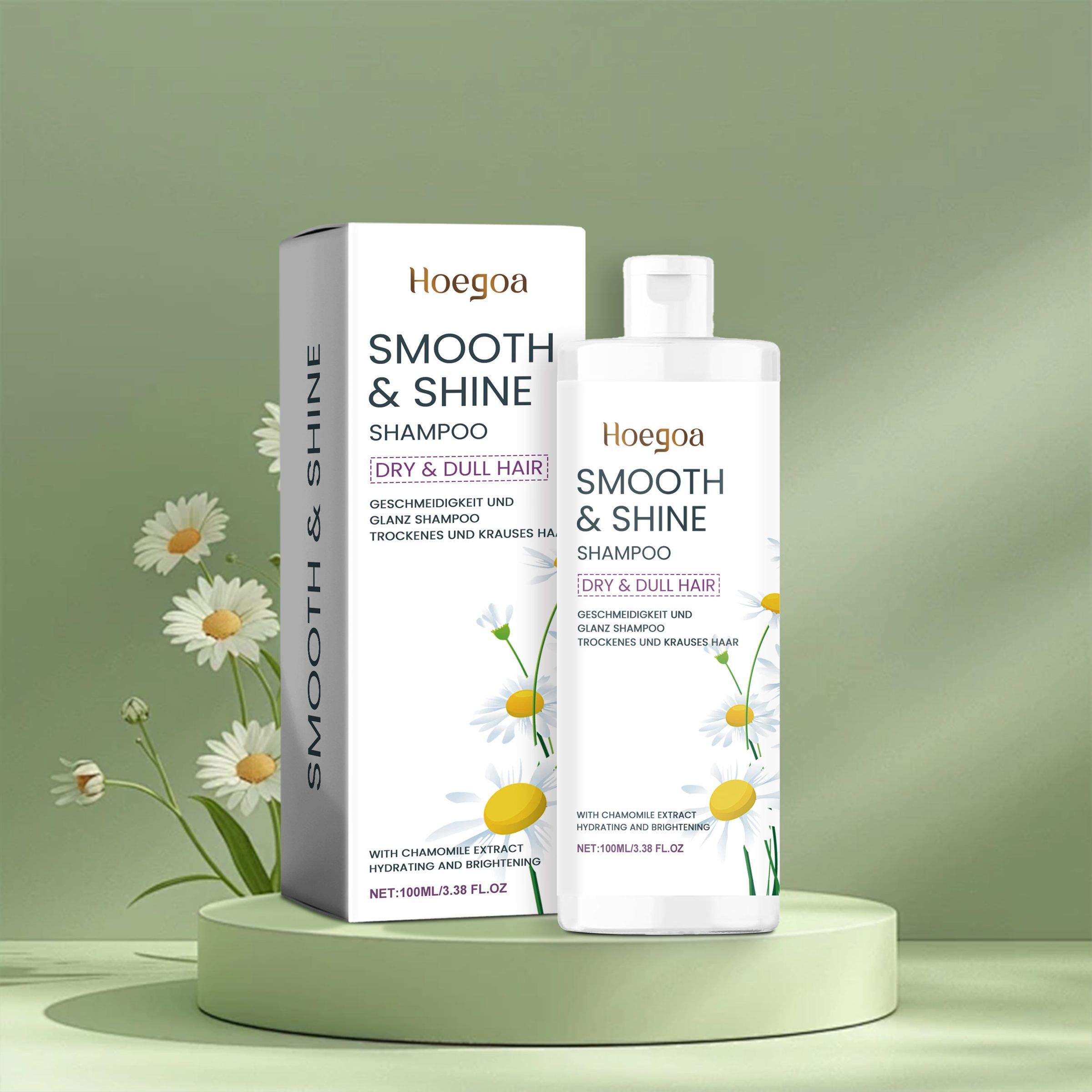 HOEGOA Chamomile Hair Shampoo, 100 ml photo 8