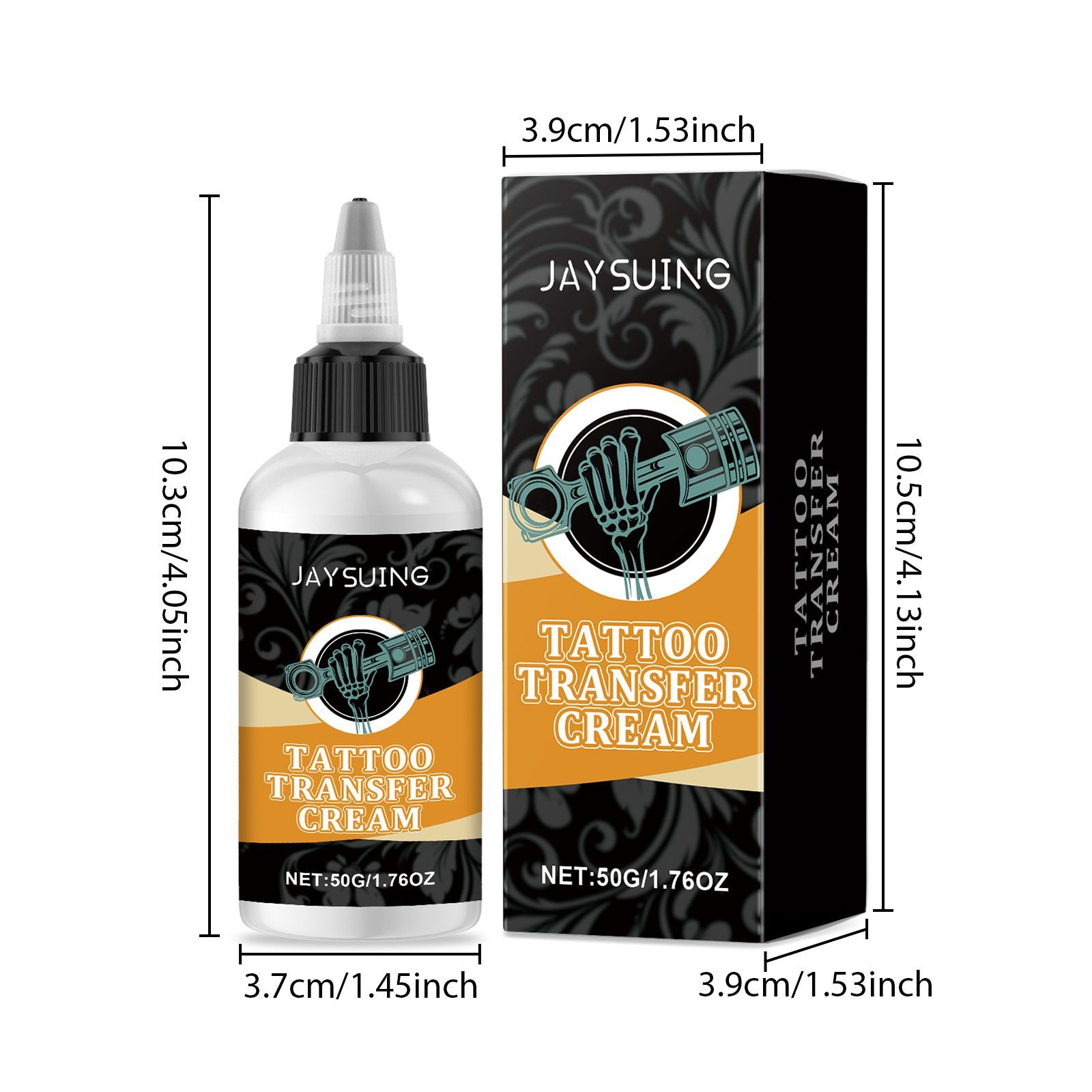 JAYSUING Tattoo Stencil Transfer Gel, 50 g photo 5
