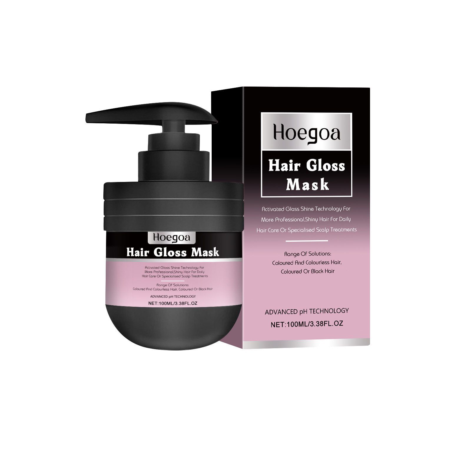 HOEGOA Smoothing Rinse-Off Hair Mask, 100 ml photo 3