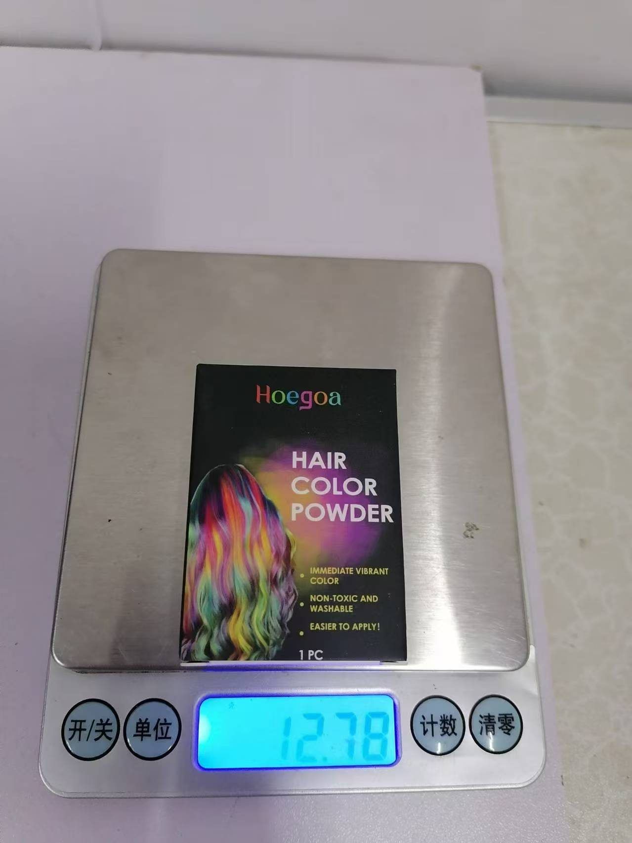 HOEGOA Green Hair Color Compact, 1 Piece photo 7