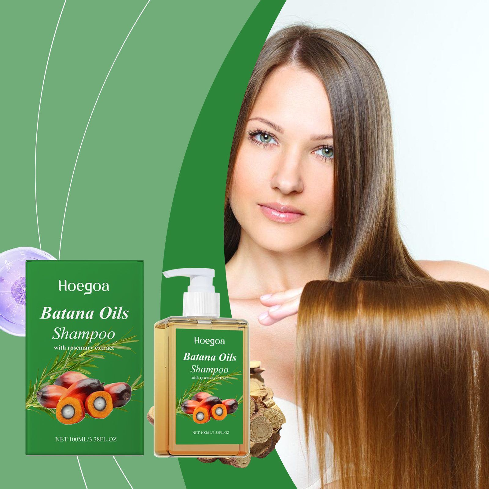 HOEGOA Batana Hair Shampoo, 100 ml photo 6
