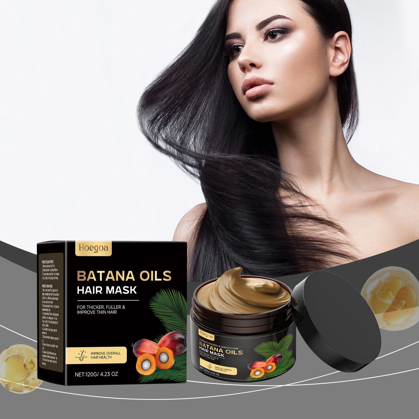 HOEGOA Batana Hair Conditioning Mask, 120 g photo 4