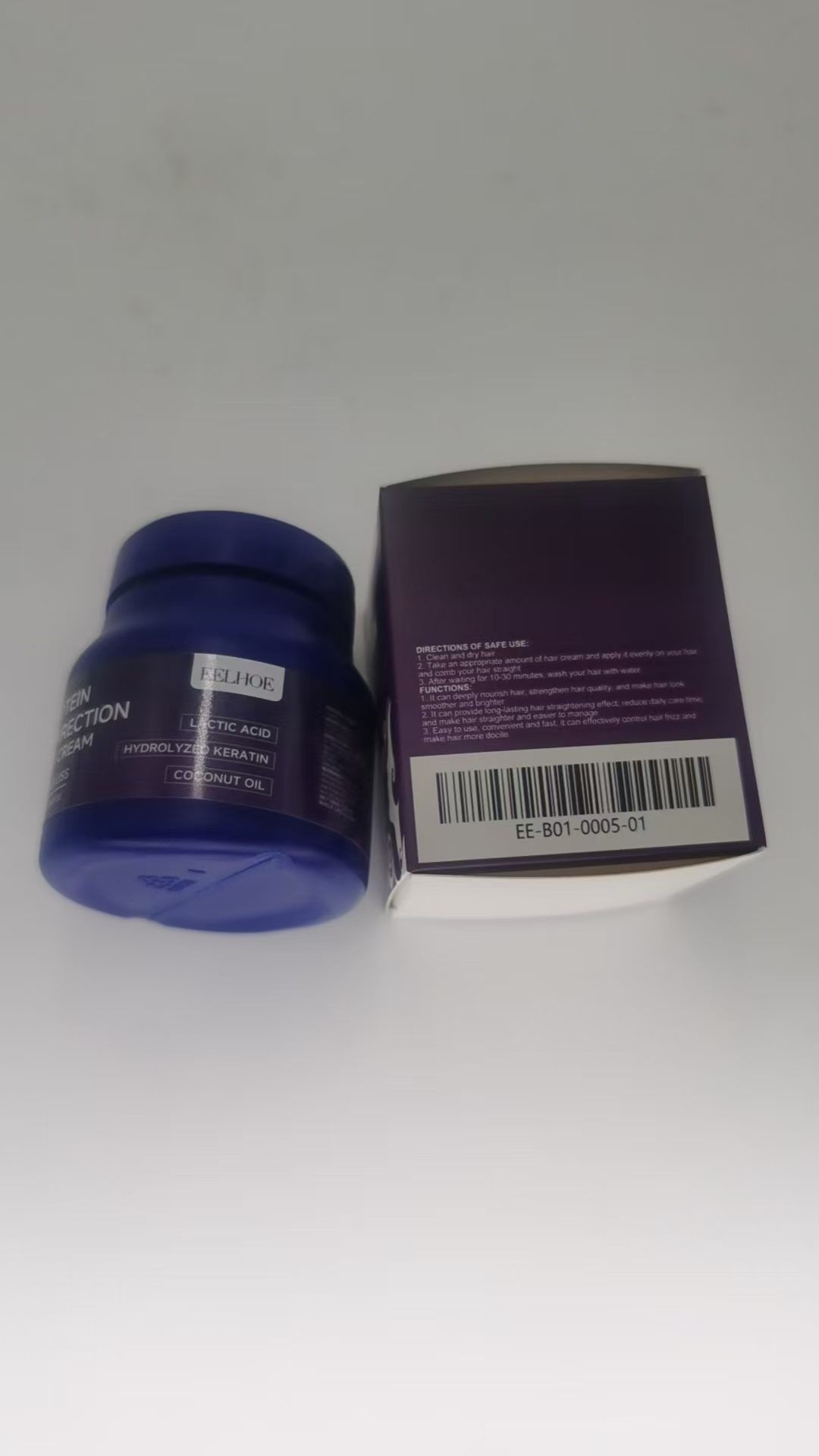 EELHOE Protein Smoothing Hair Cream, 100 g photo 6