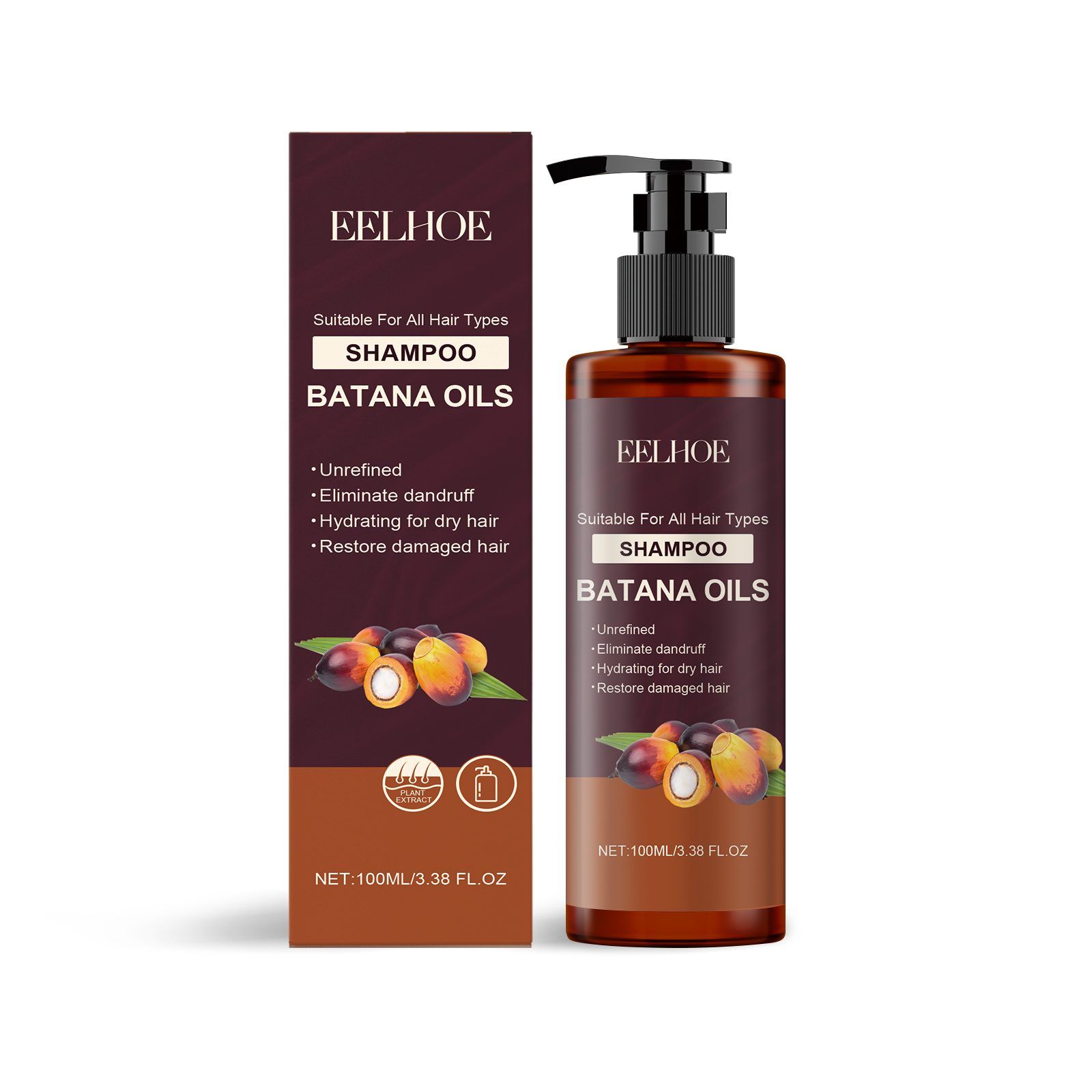 EELHOE Batana Hair Shampoo, 100 ml photo 4