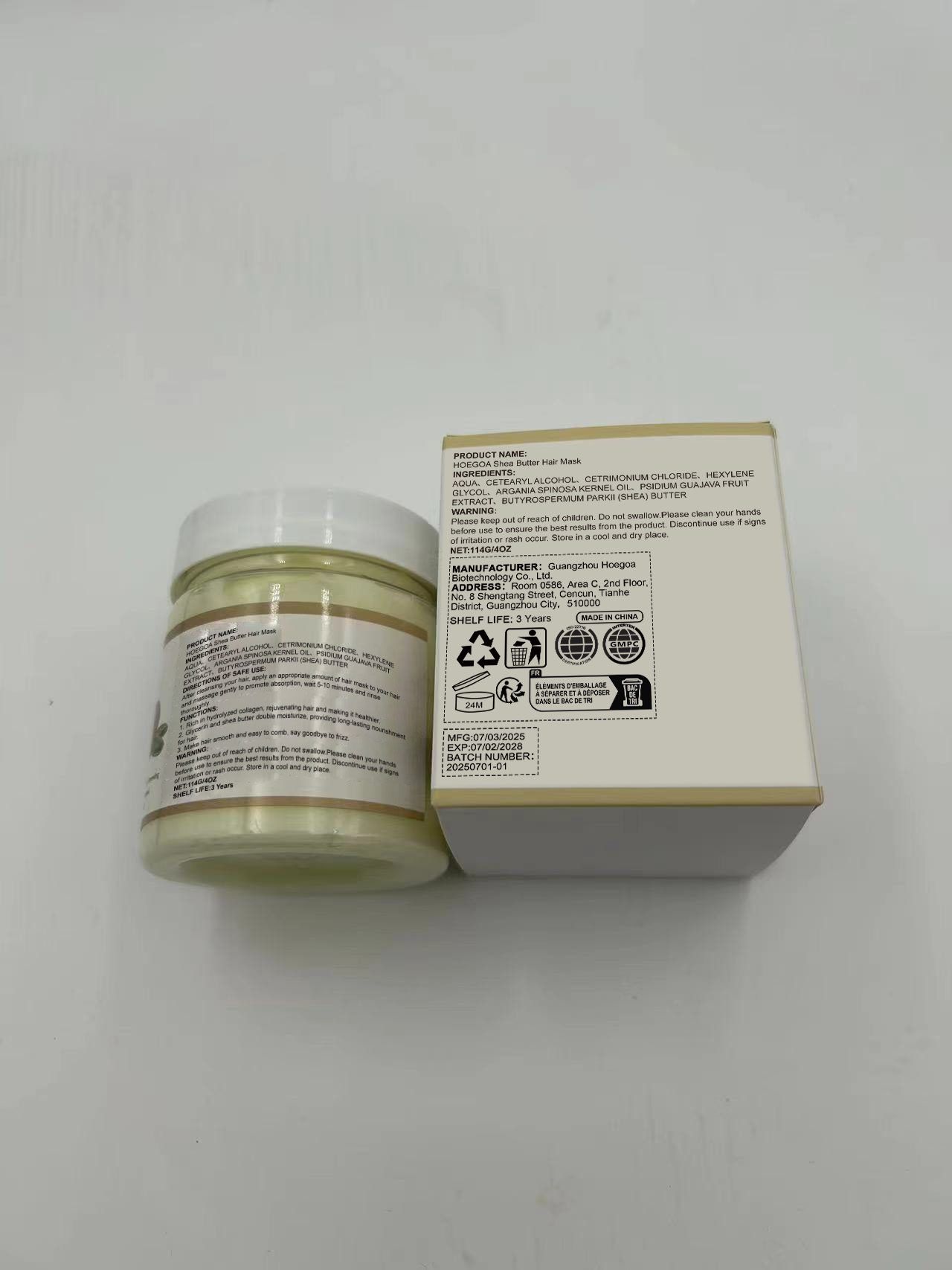 HOEGOA Shea Butter Moisturizing Hair Mask, 114 g photo 8