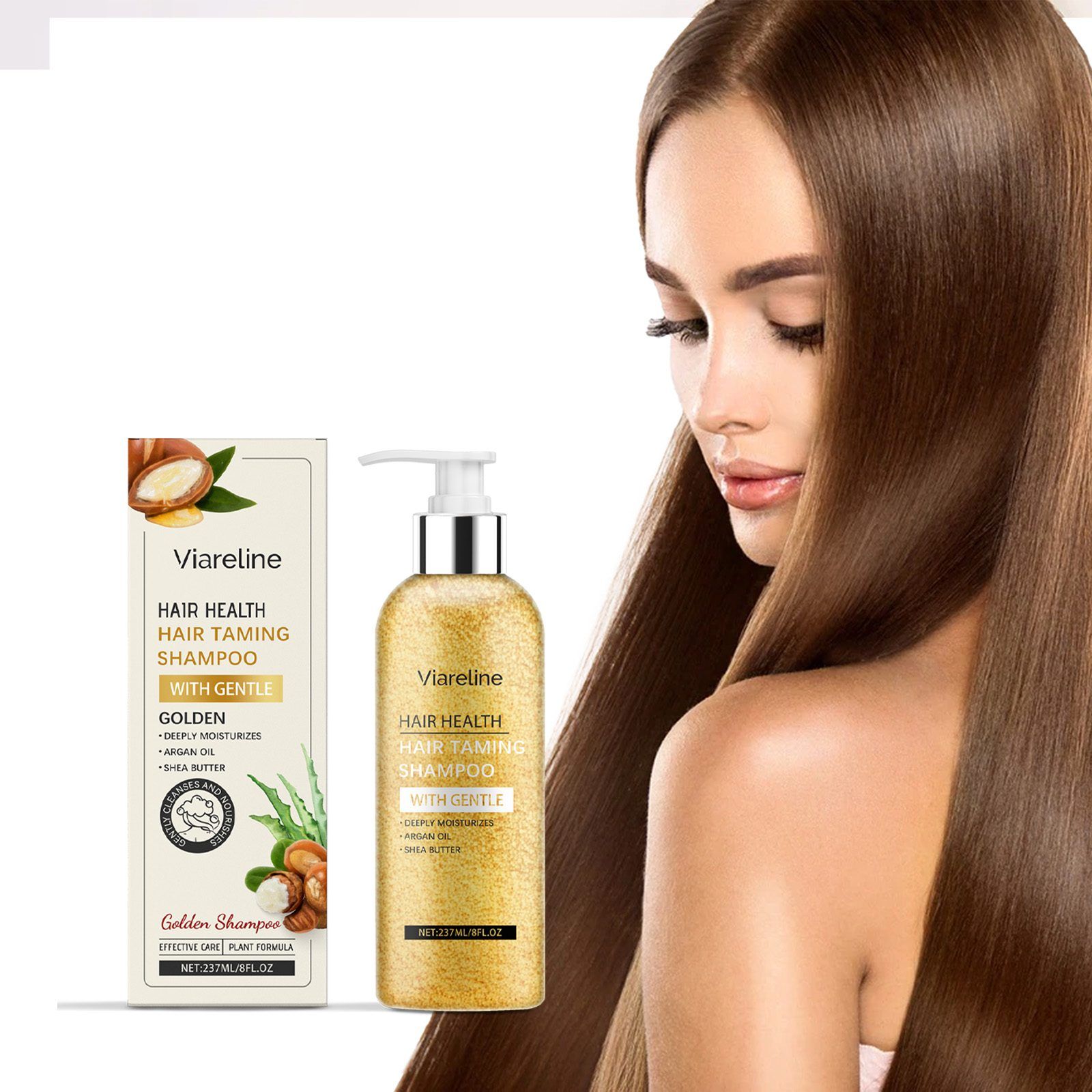 VIARELINE Argan Oil Hair Shampoo, 237 ml photo 4