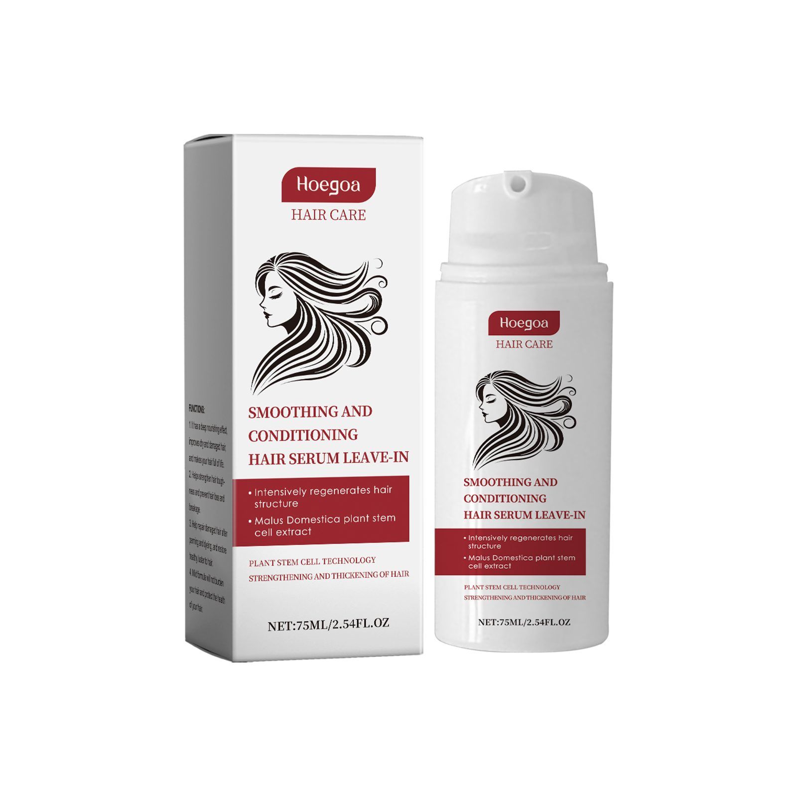 HOEGOA Leave-In Hair Care Serum, 75 ml photo 1