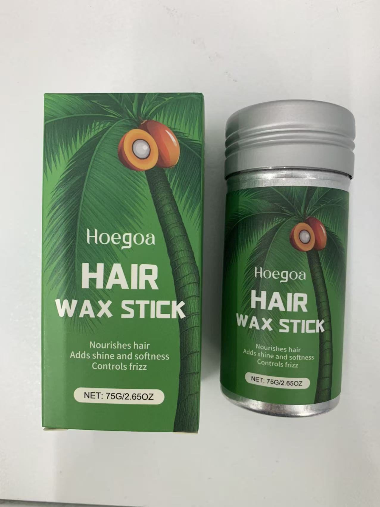 HOEGOA Moisturizing Hair Styling Wax Stick, 75 g photo 2