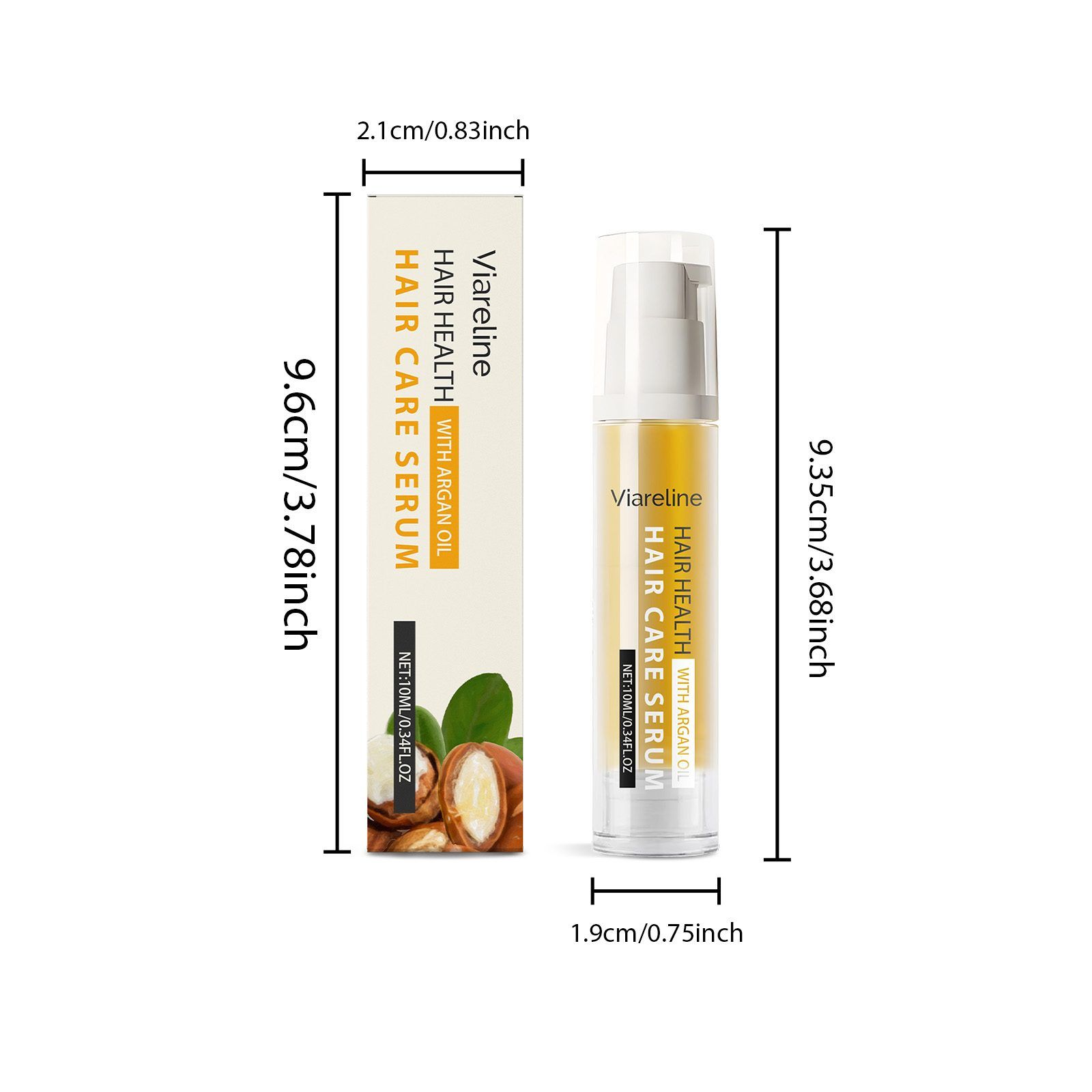 VIARELINE Argan Oil Hair Care Serum, 10 ml photo 4