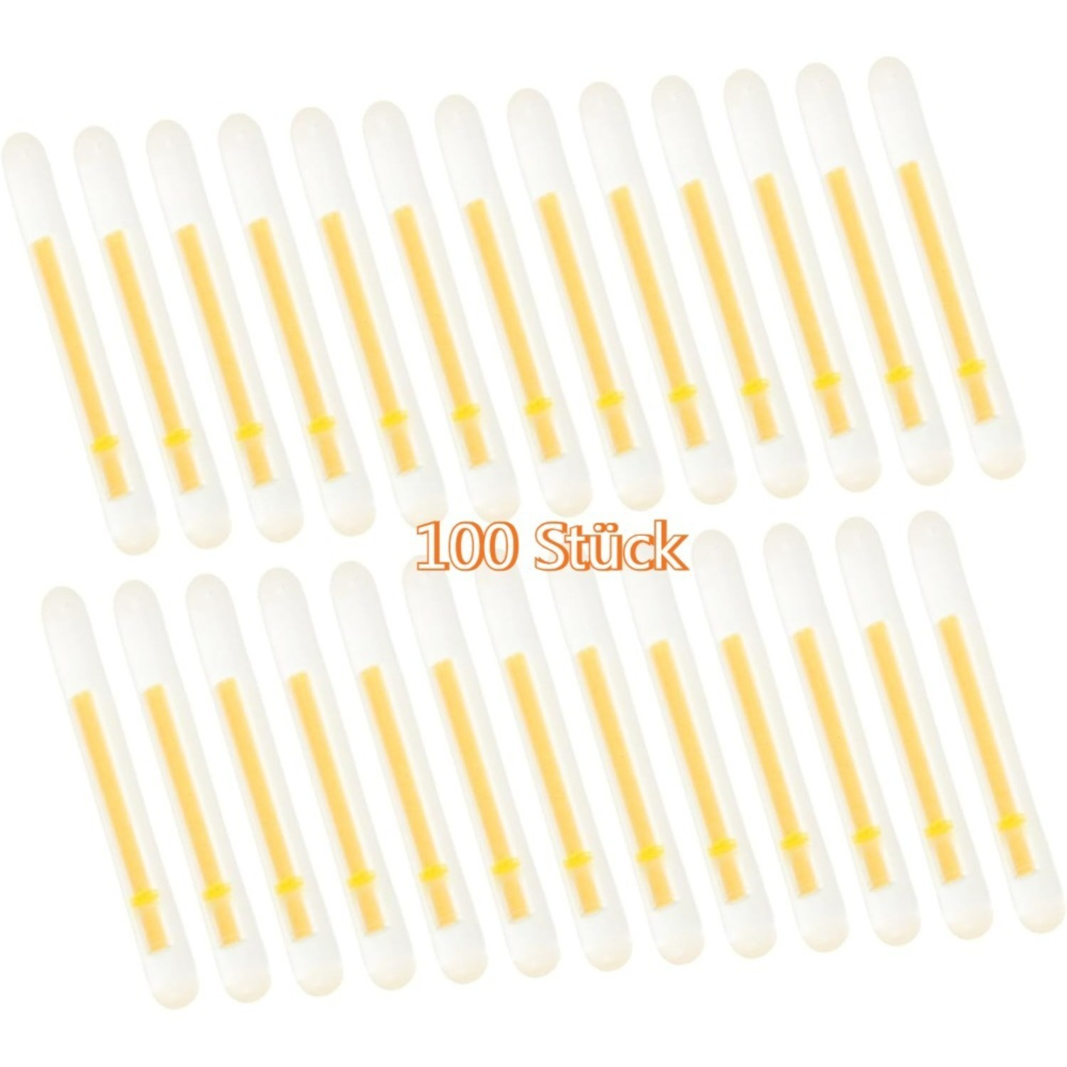 100-piece Fishing Accessories Set, Dimensions 4.5 × 37 Mm, Suitable For Night Fishing (can Be Attached To The Tip Of A Fishing Rod), Includes Connectors And Silicone Mounts; Fishing Accessory Set photo 5
