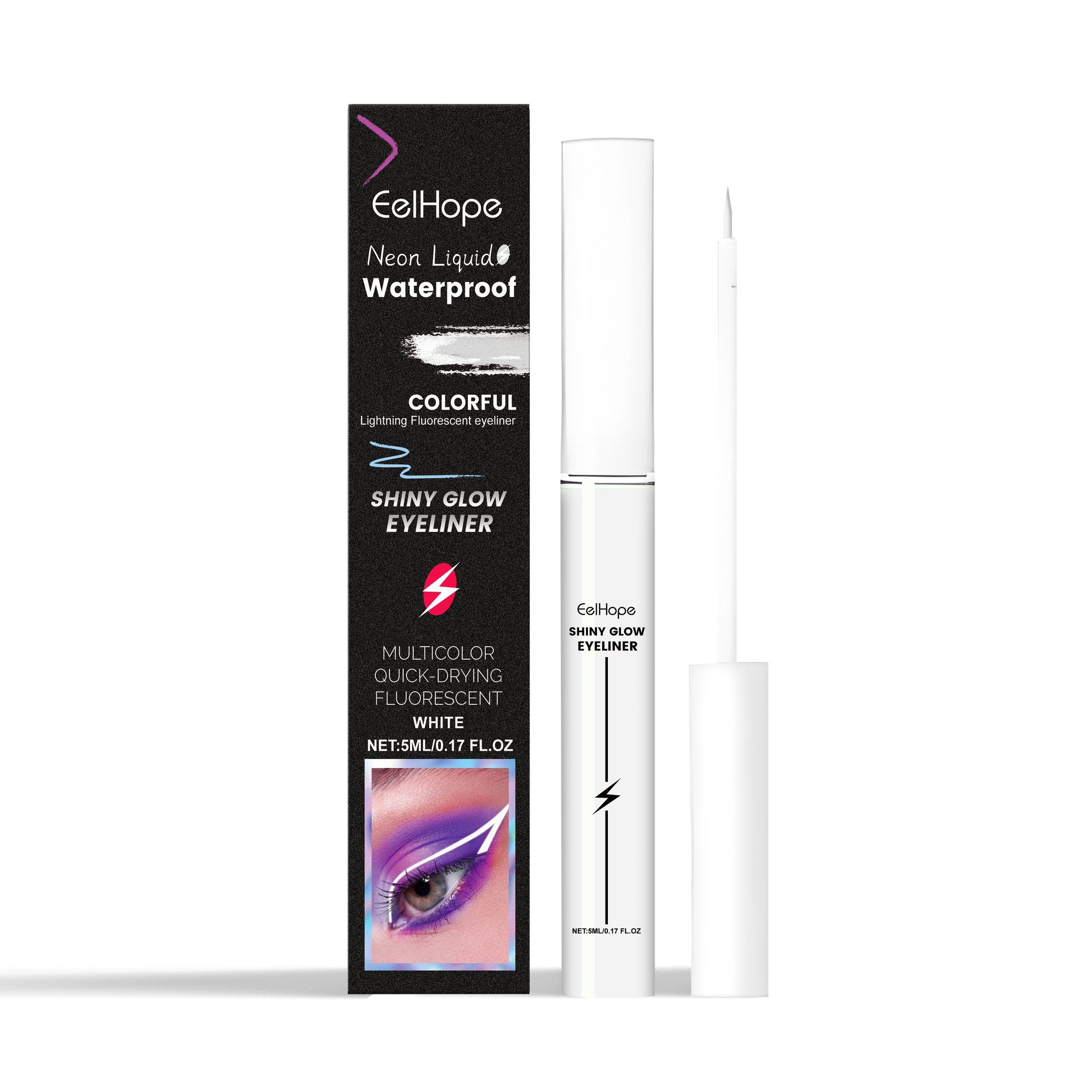EELHOPE Liquid Eyeliner, White, 5 ml photo 2
