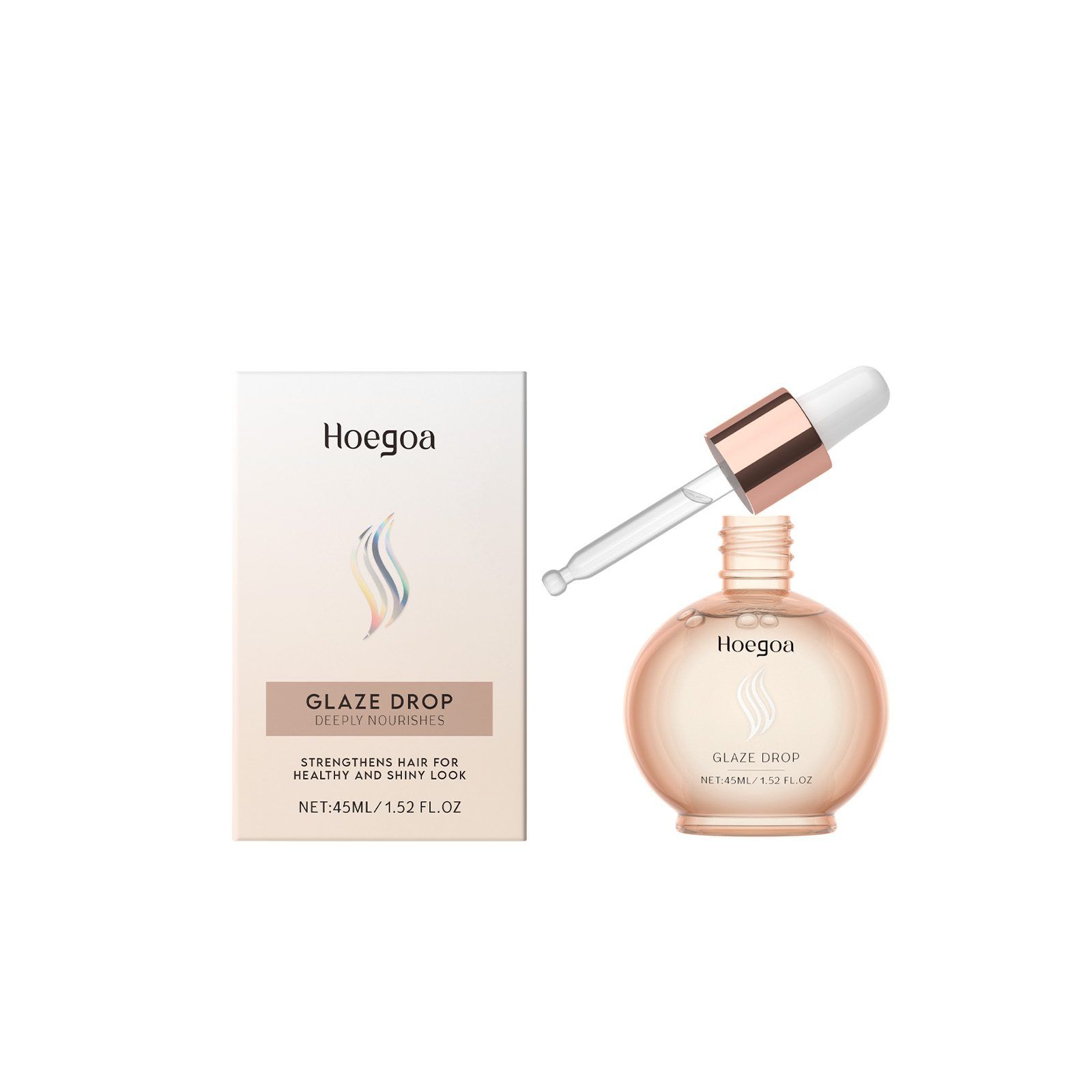 HOEGOA Anti-Frizz Hair Oil, 45 ml photo 1