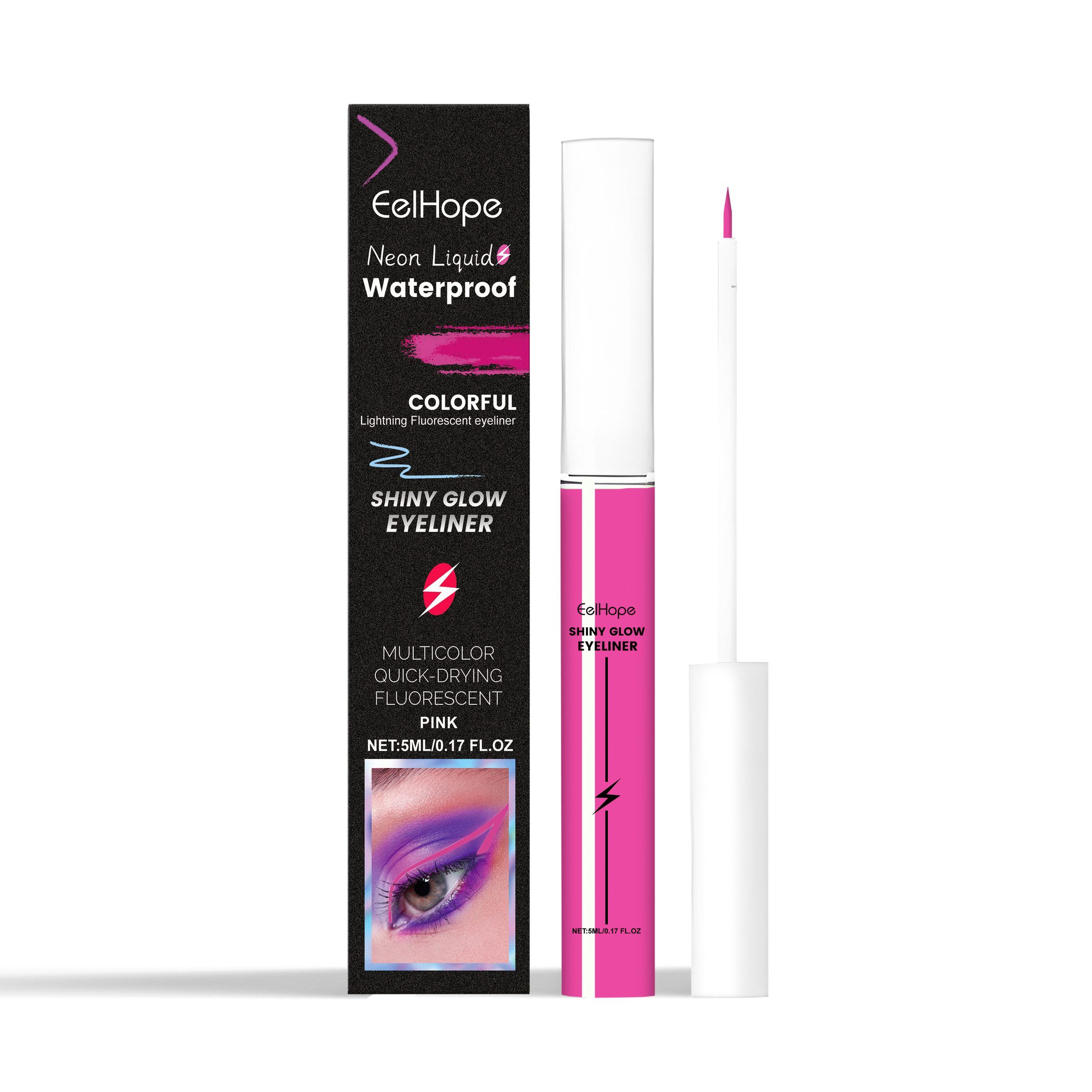 EELHOPE Liquid Eyeliner, Pink, 5 ml photo 6