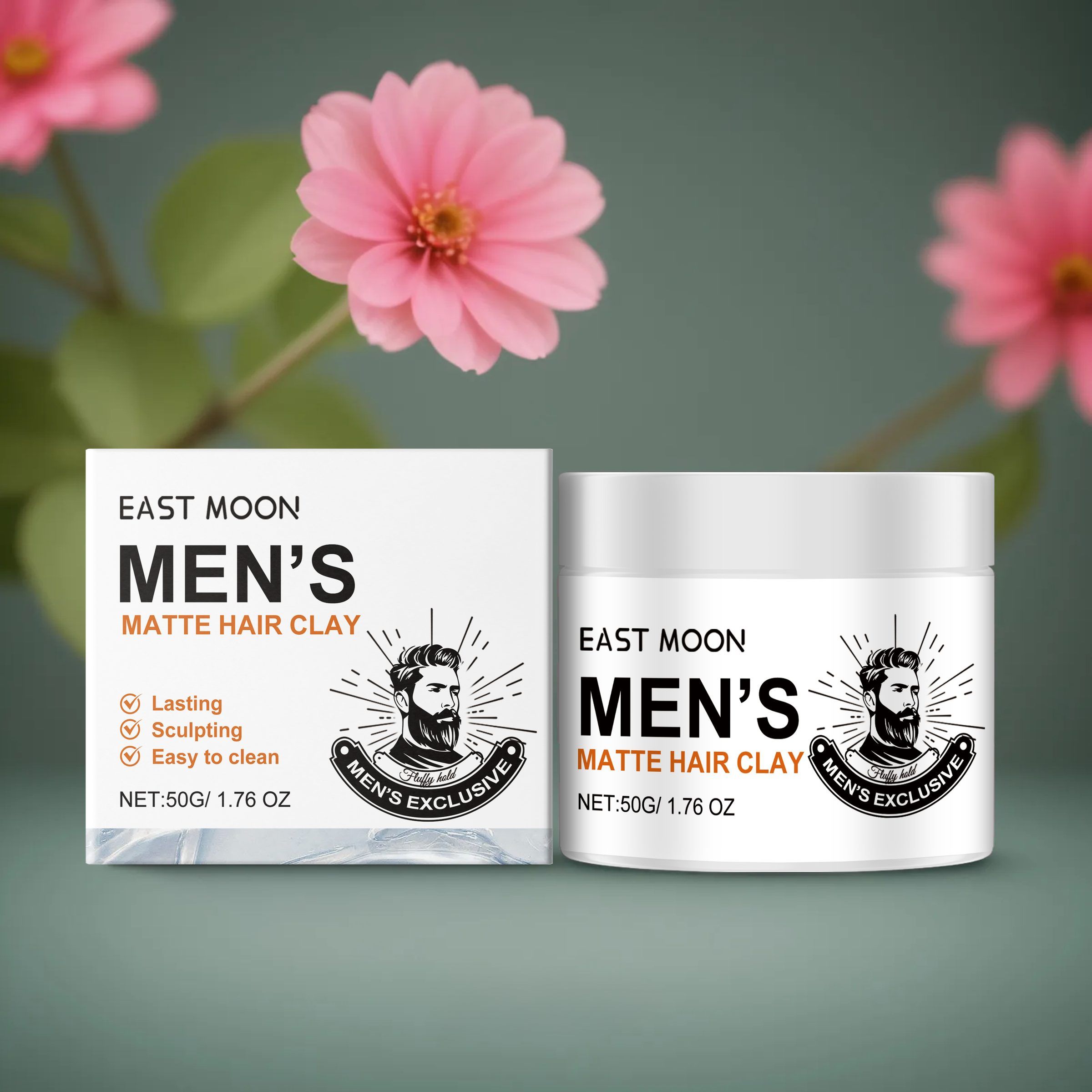 EAST MOON Matte Volumizing Hair Wax, 50 g photo 4