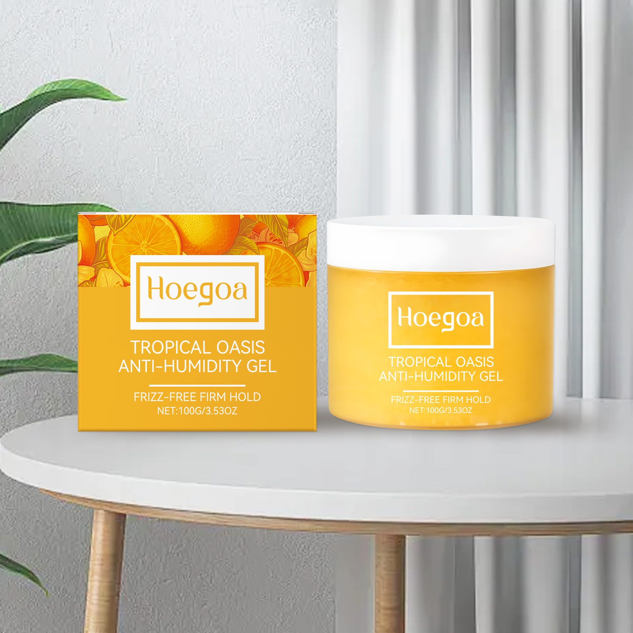 HOEGOA Humidity-Resistant Hair Styling Gel, 100 g photo 2
