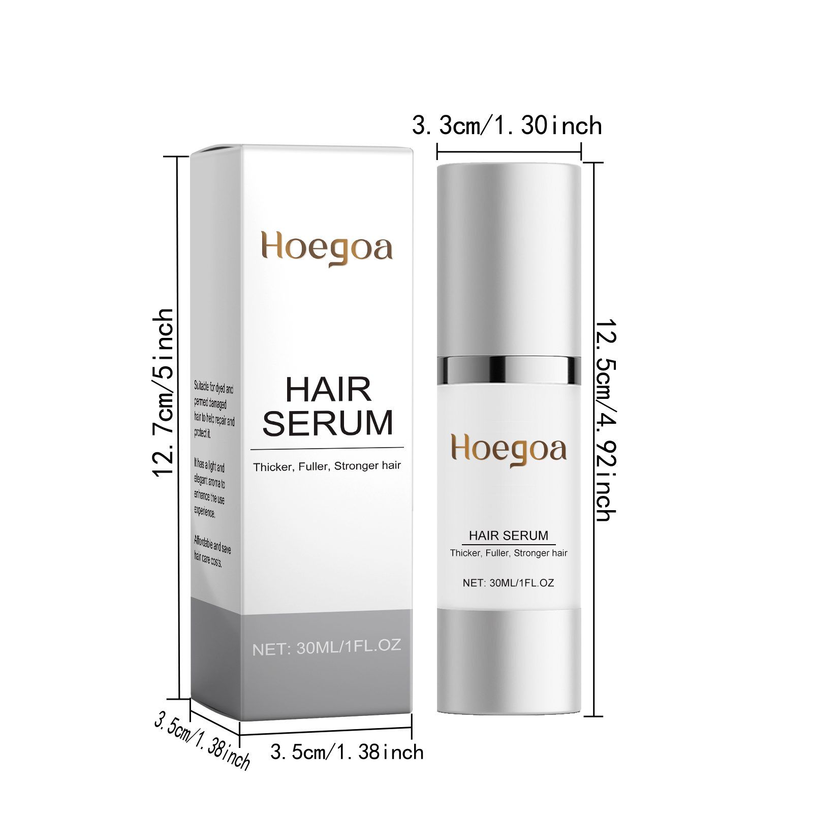 HOEGOA Moisturizing Hair Serum, 30 ml photo 2