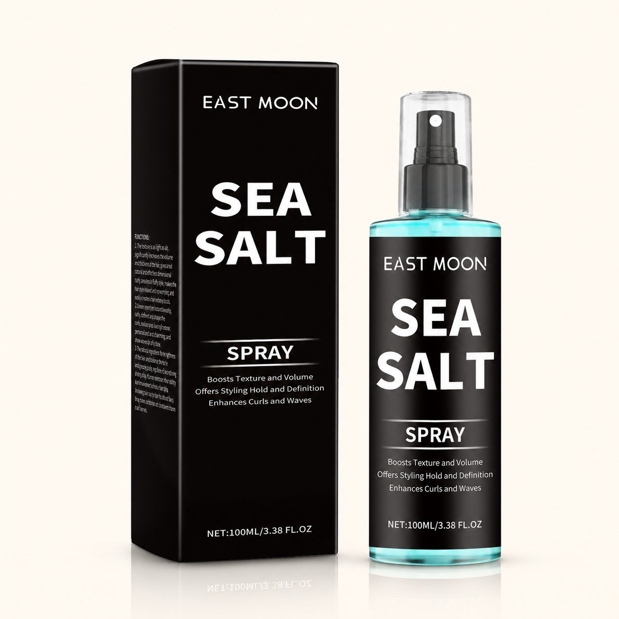 EAST MOON Sea Salt Curl Styling Spray, 100 ml photo 1
