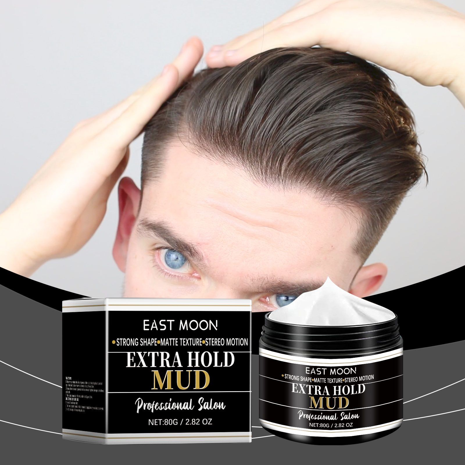 EAST MOON Hair Styling Cream, 80 g photo 4