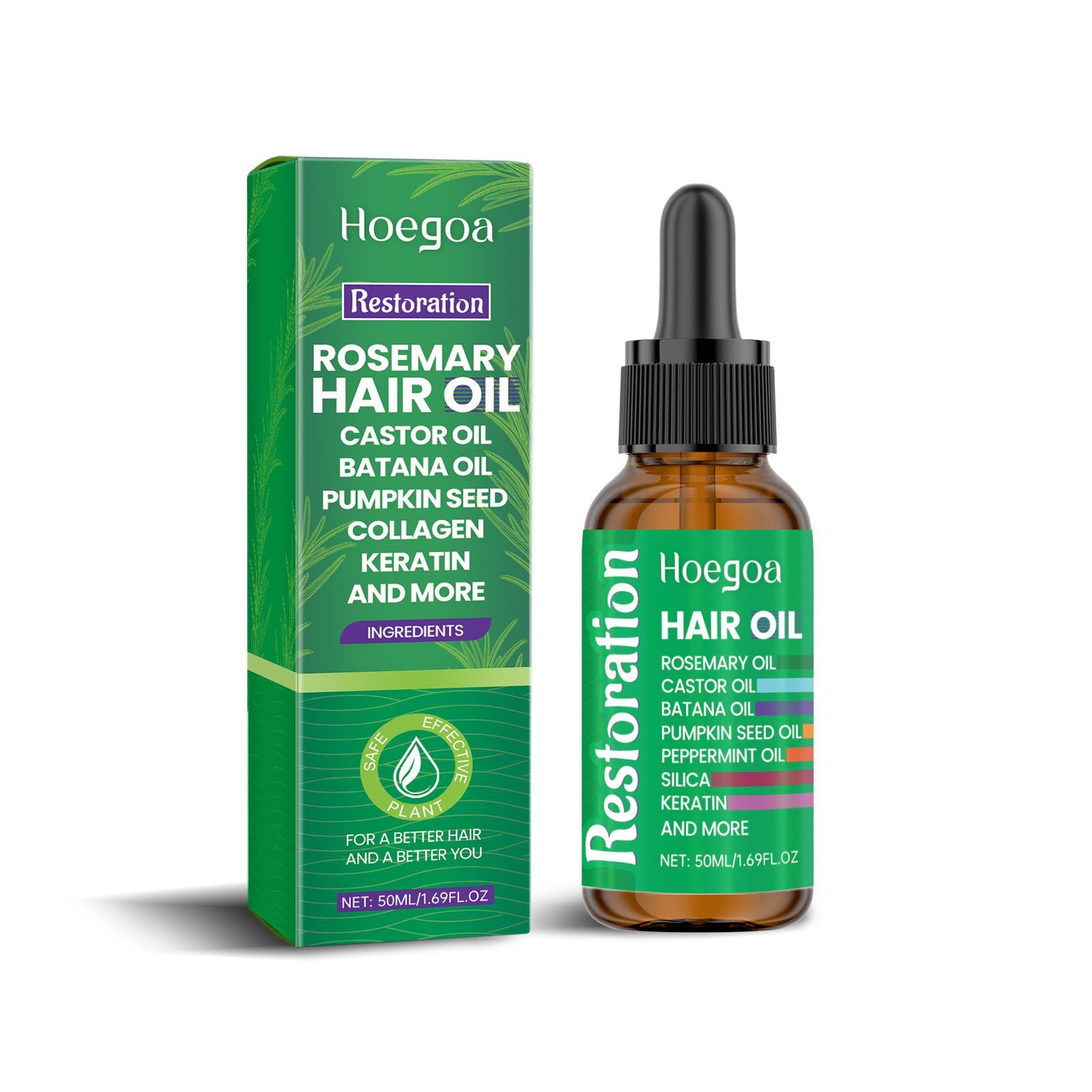 HOEGOA Rosemary Hair Care Oil, 50 ml photo 8
