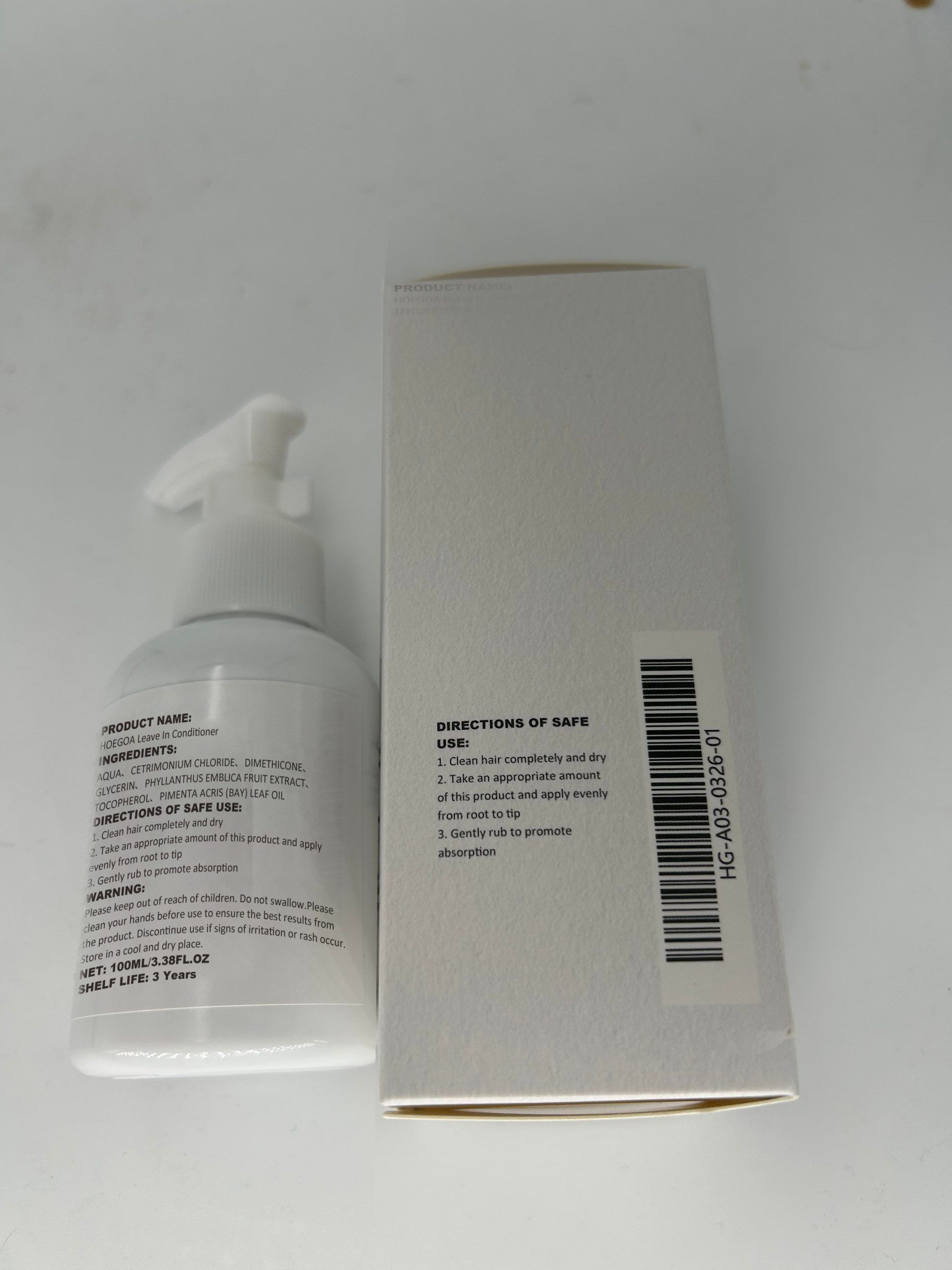 HOEGOA Sandalwood Leave-In Conditioner, 100 ml photo 8