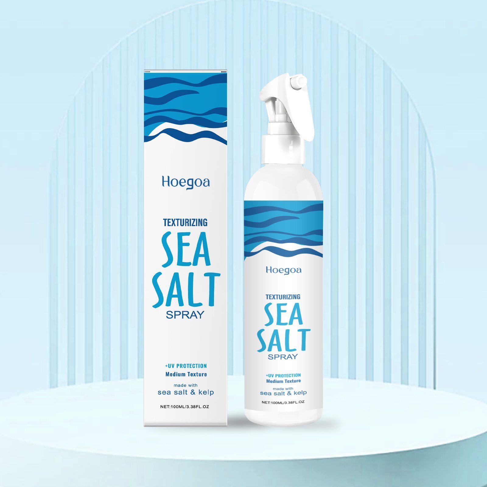 HOEGOA Sea Salt Hair Styling Spray, 100 ml photo 6