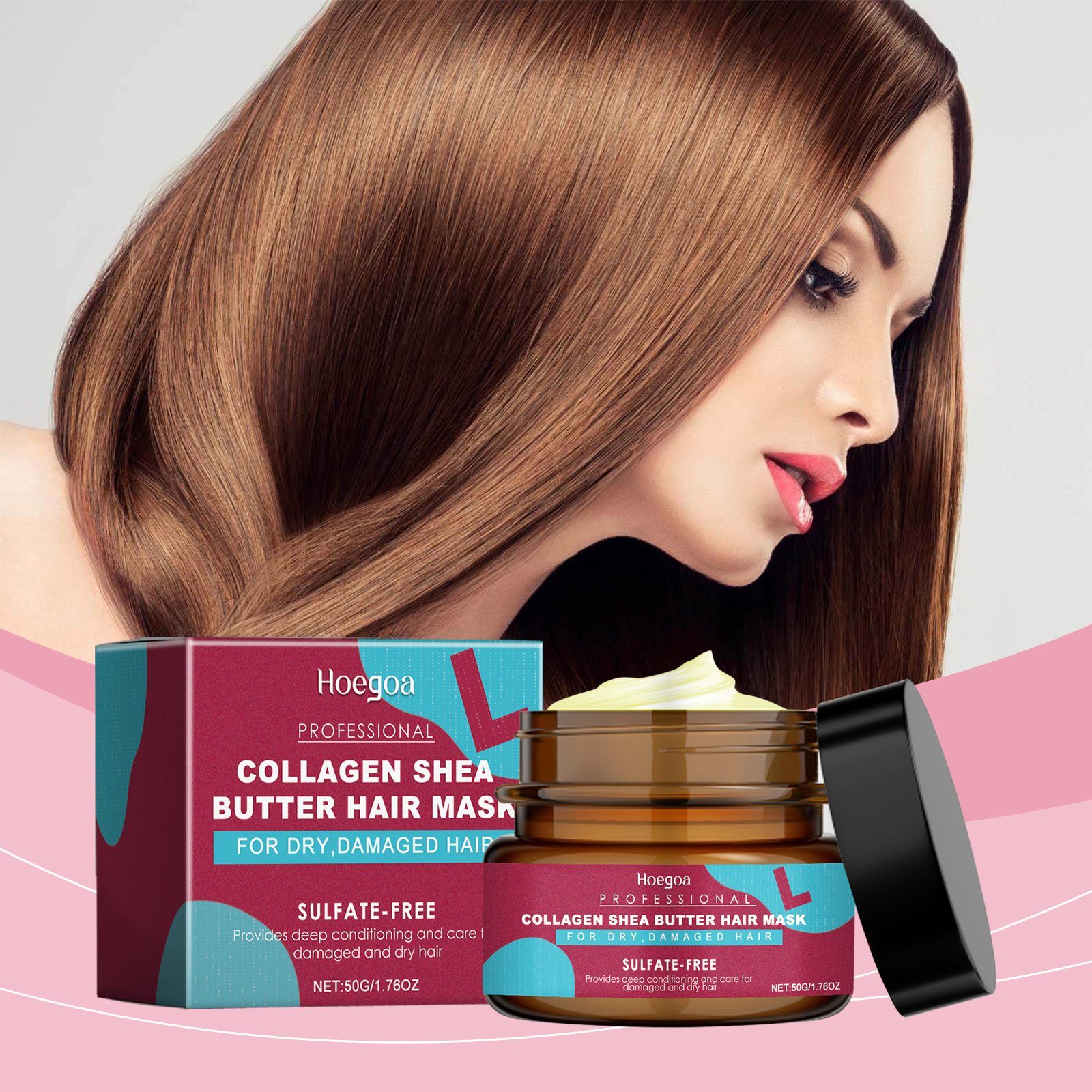 HOEGOA Keratin Hair Conditioning Mask, 50 g photo 8