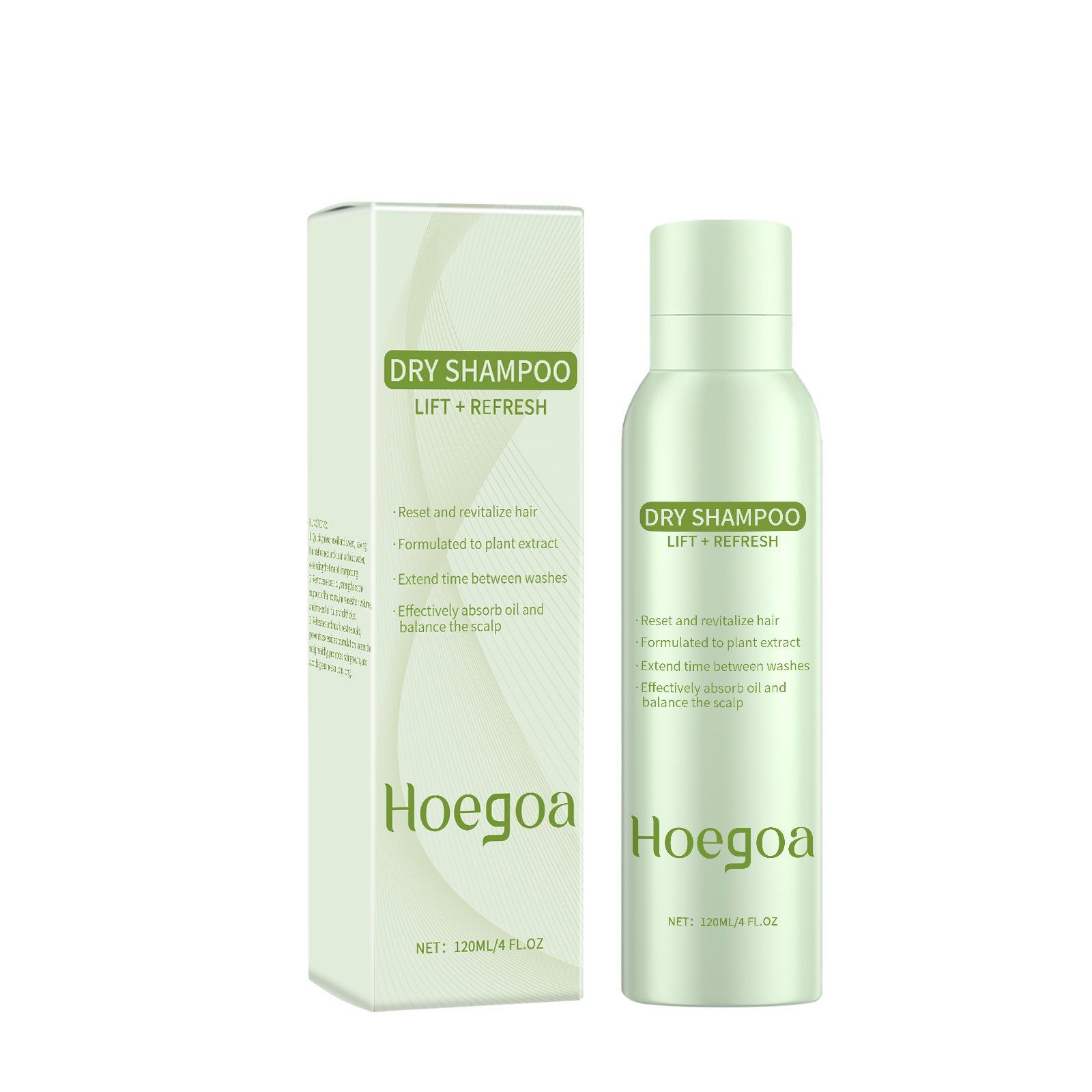 HOEGOA Dry Shampoo Spray, 120 ml photo 1