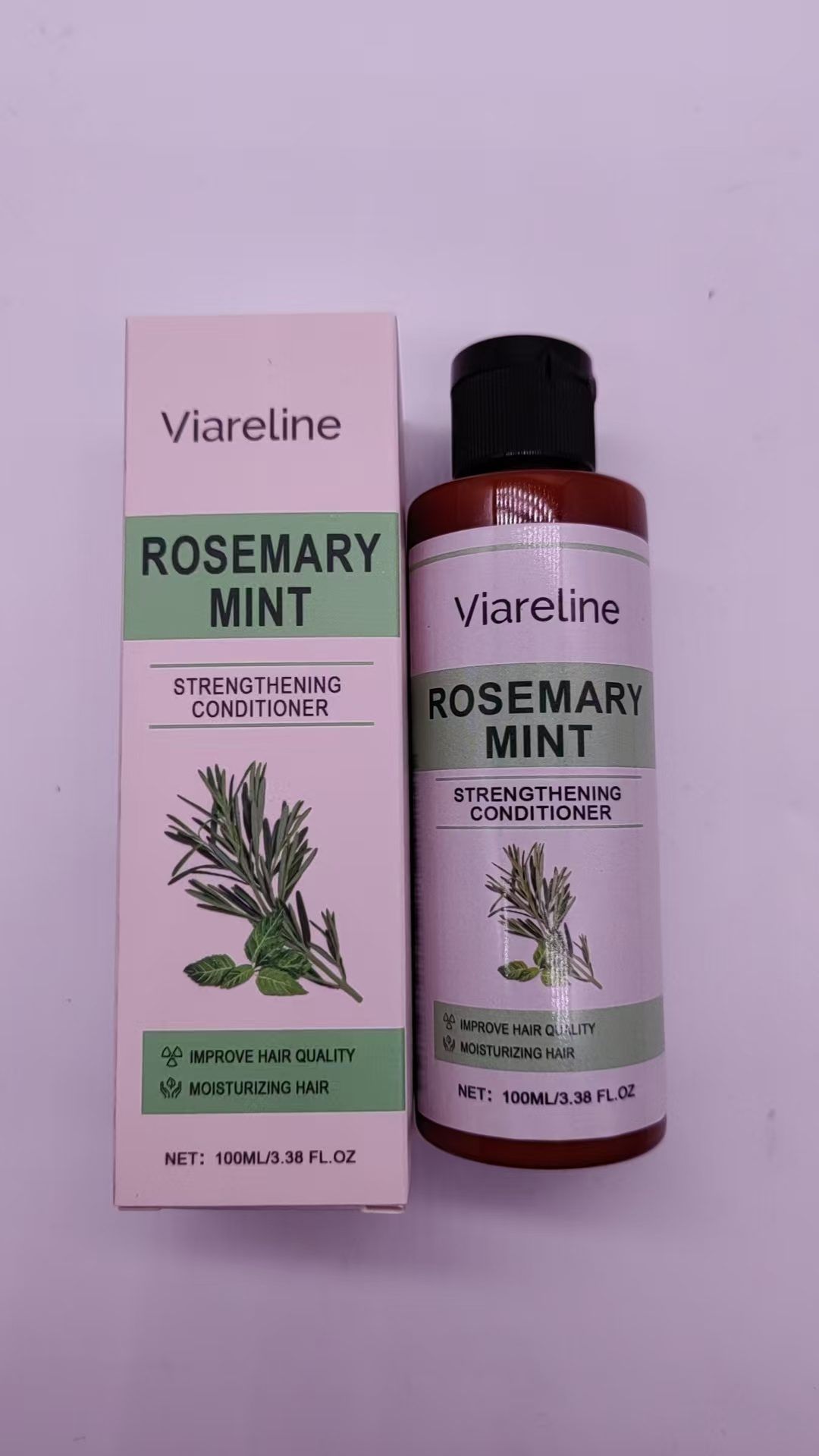 VIARELINE Rosemary Mint Hair Conditioner, 100 ml photo 4