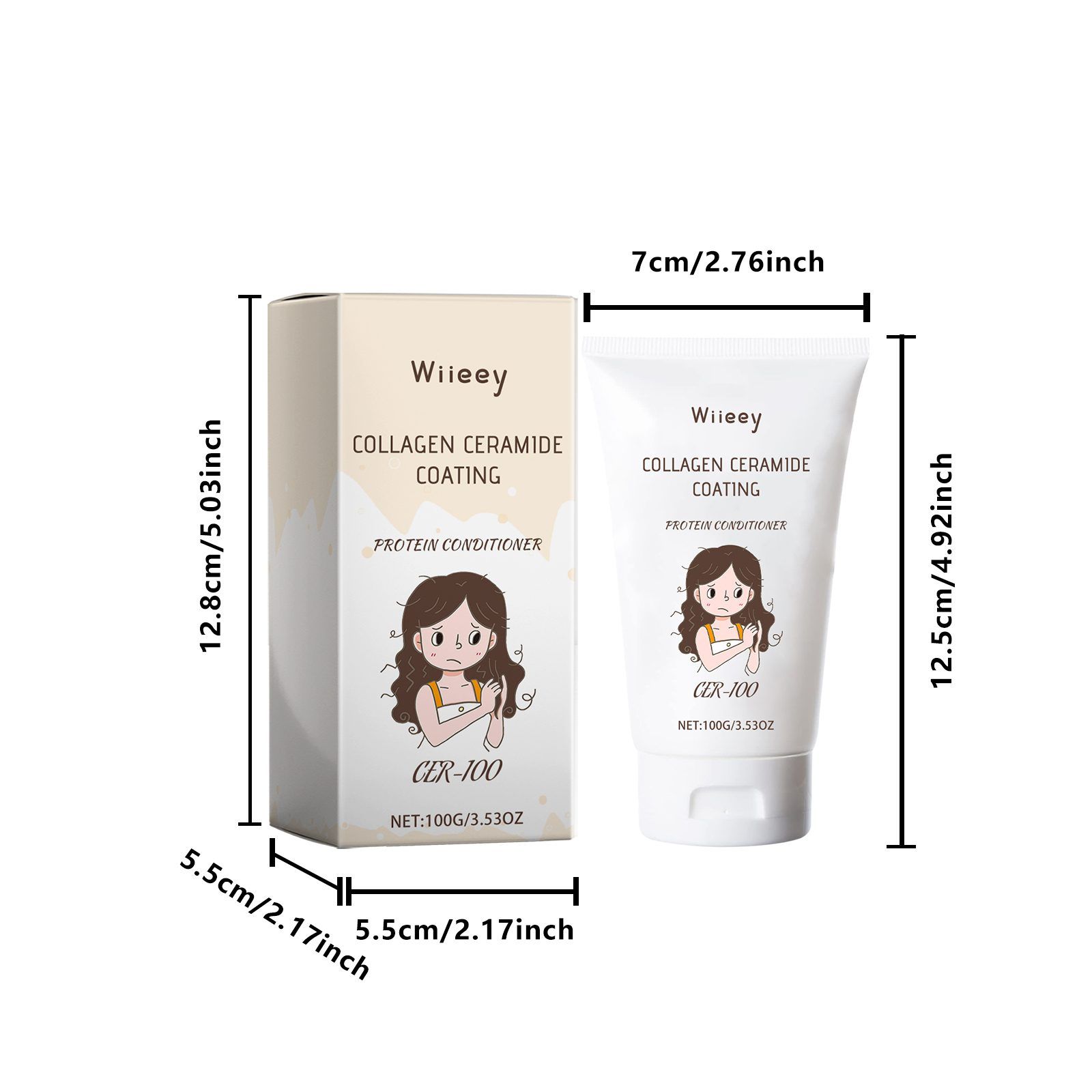 WIIEEY Collagen Hair Conditioner, 100 g photo 4