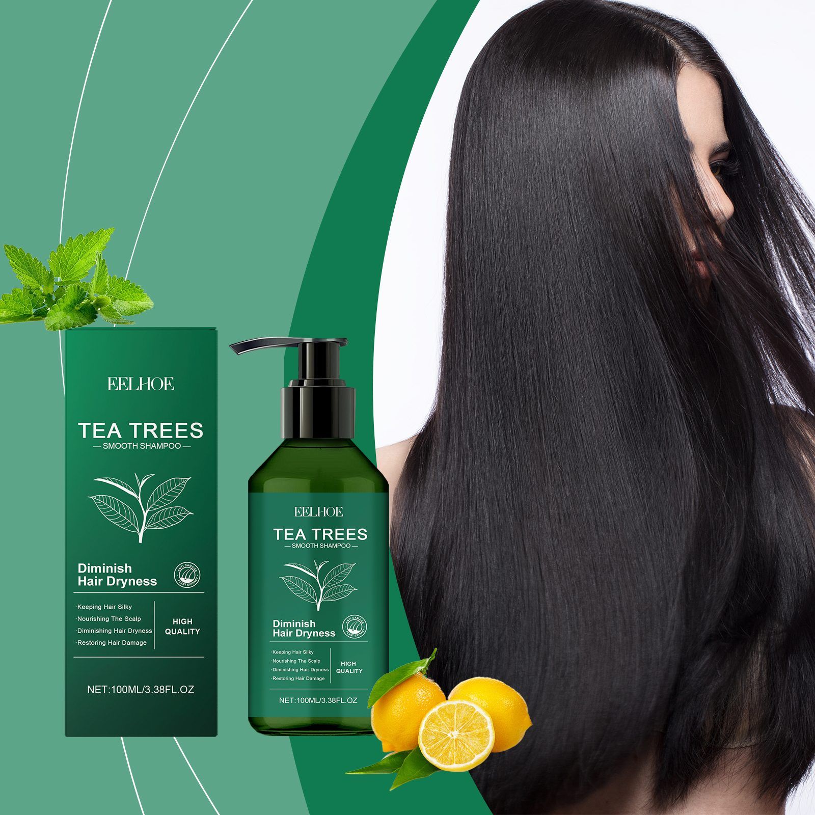 EELHOE Tea Tree Shampoo, 100 ml photo 6