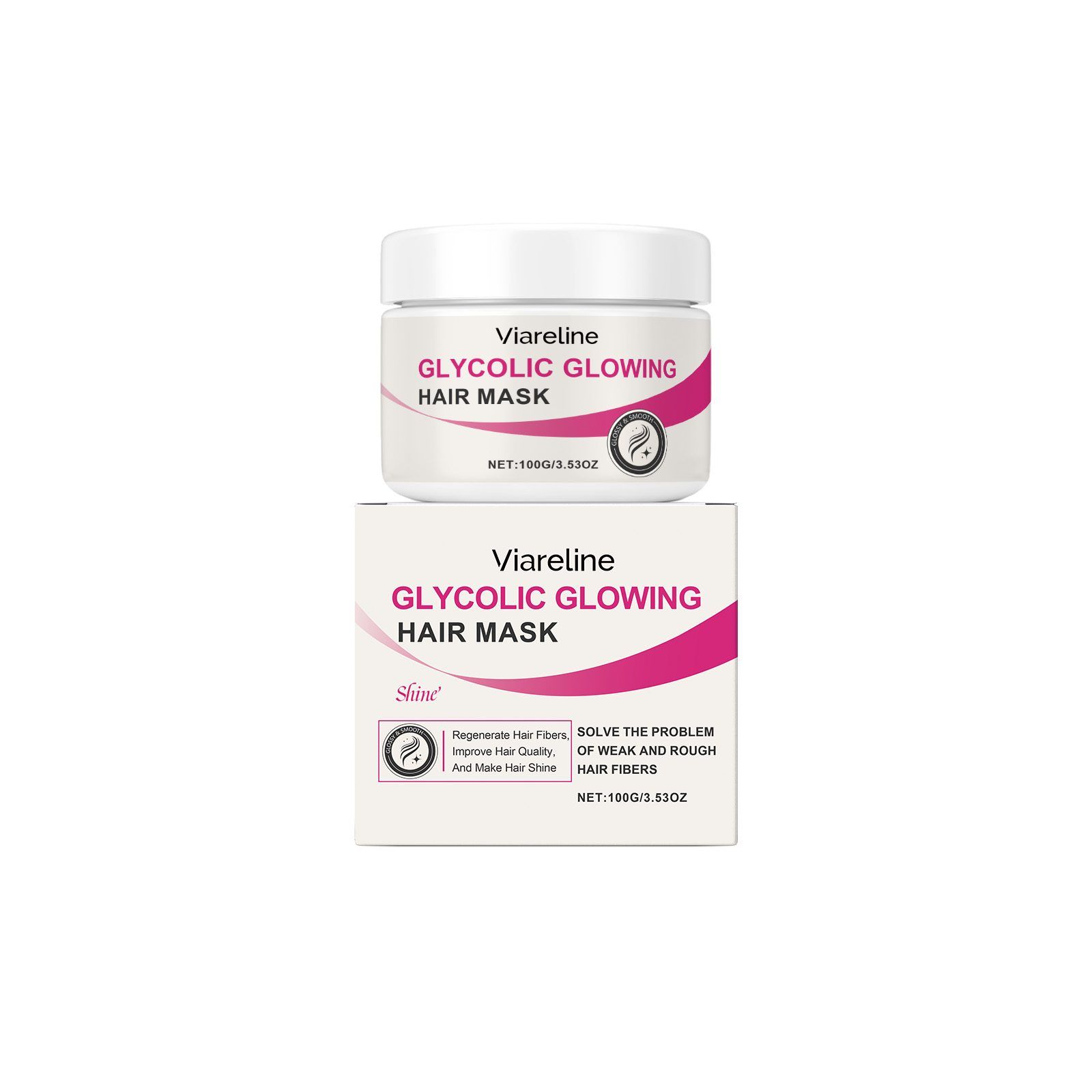 VIARELINE Nourishing Rinse-Off Hair Mask, 100 g photo 7