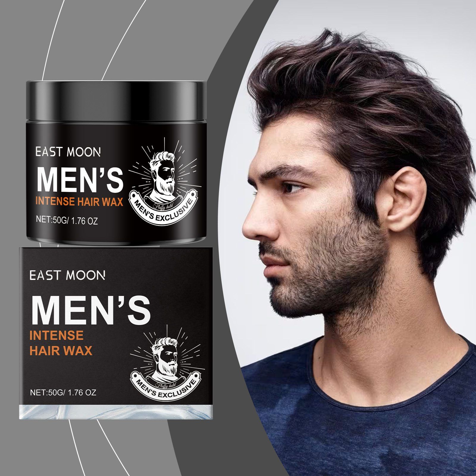 EAST MOON Matte Volumizing Hair Wax, 50 g photo 3