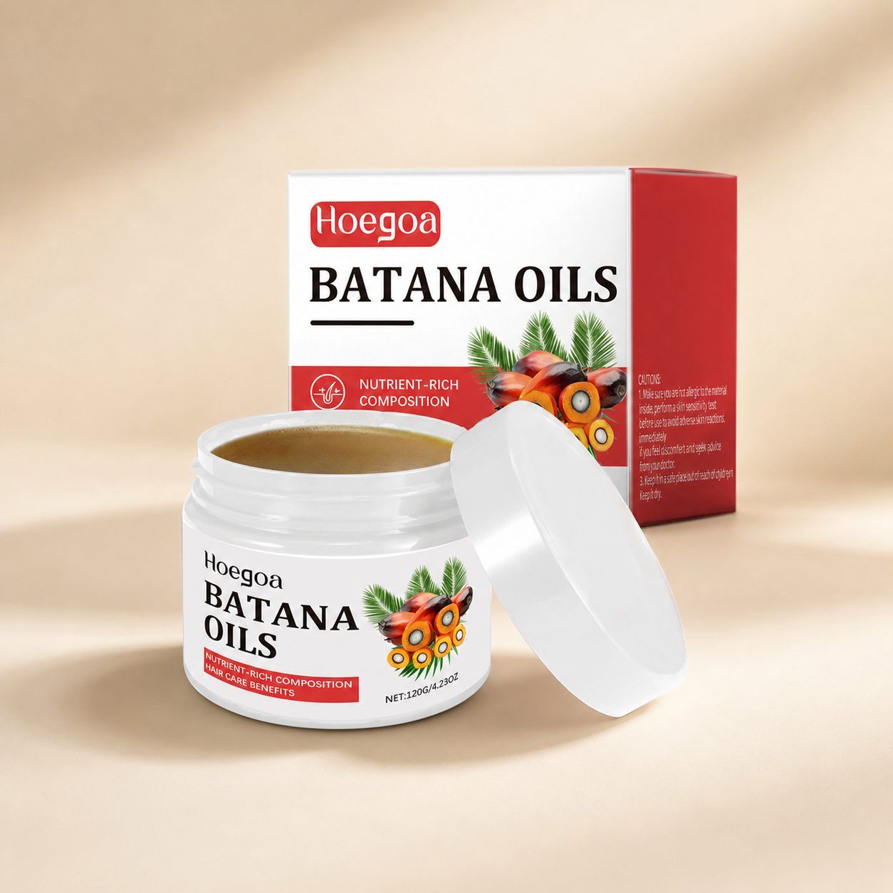 HOEGOA Batana Hair Conditioning Oil, 120 g photo 1
