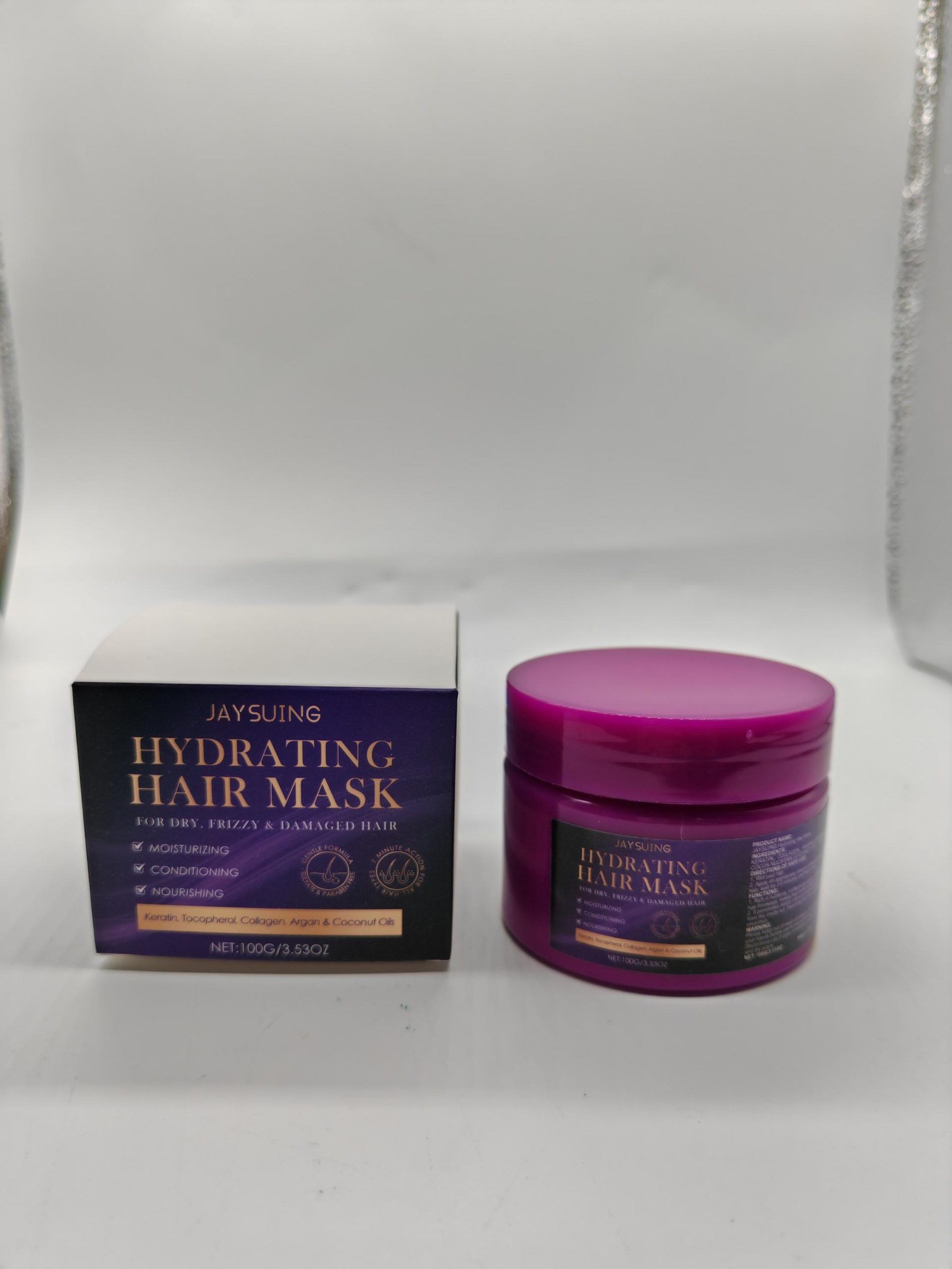JAYSUING Moisturizing Hair Mask, 100 g photo 3