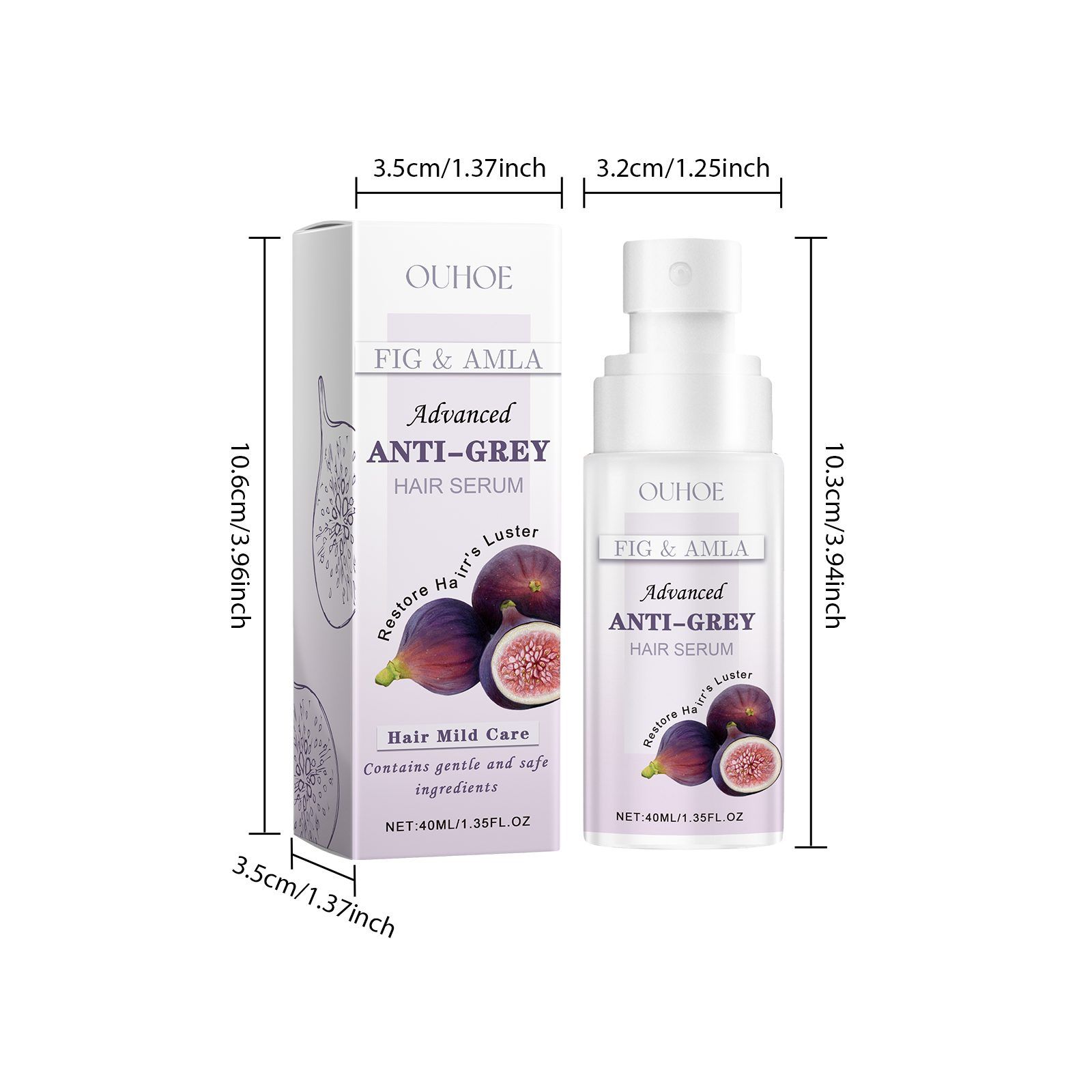 OUHOE Hair Care Serum, 40 ml photo 1