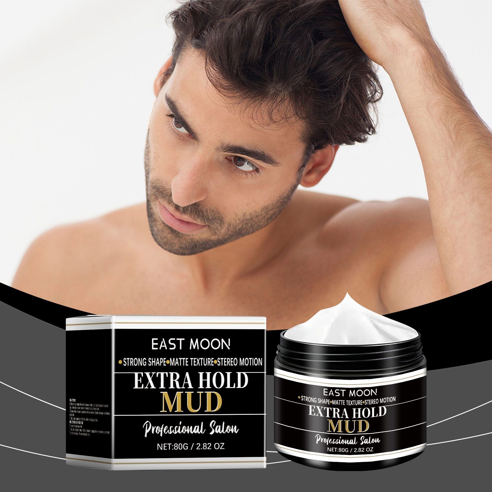 EAST MOON Hair Styling Cream, 80 g photo 6