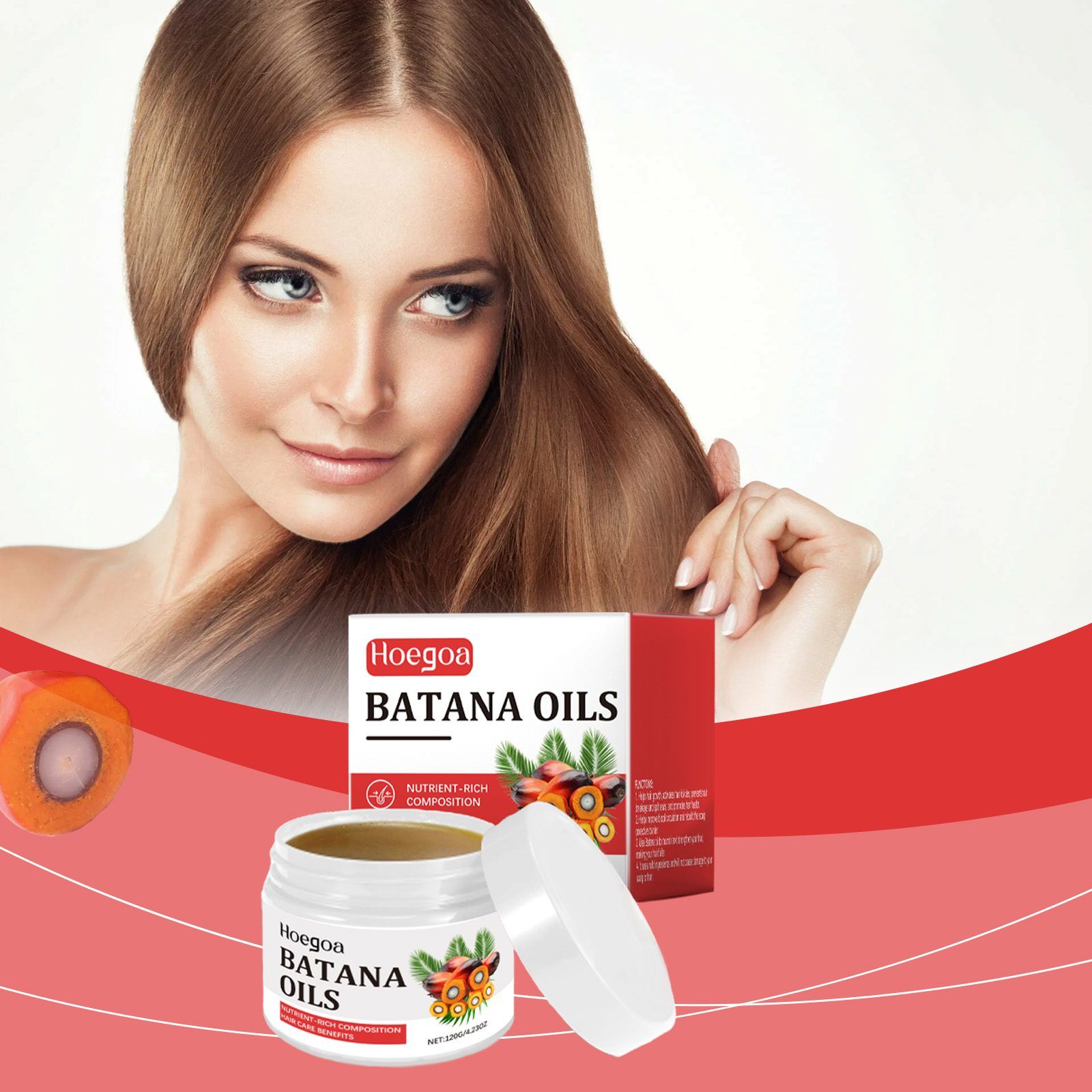 HOEGOA Batana Hair Conditioning Oil, 120 g photo 3