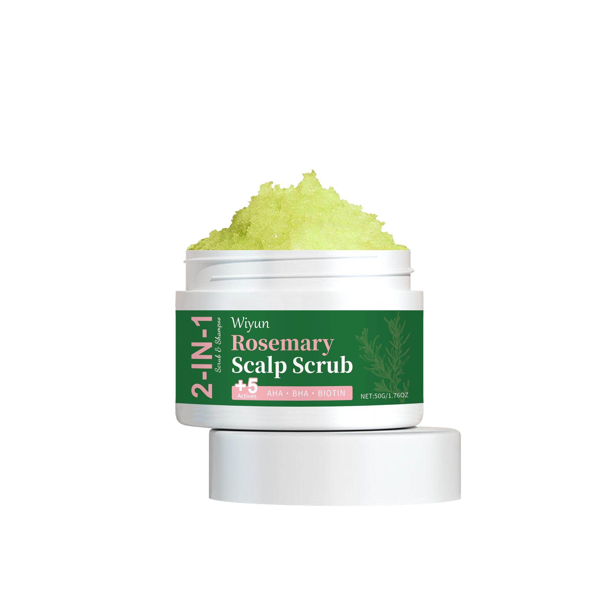 WIYUN Scalp Scrub Shampoo, 60 g photo 1