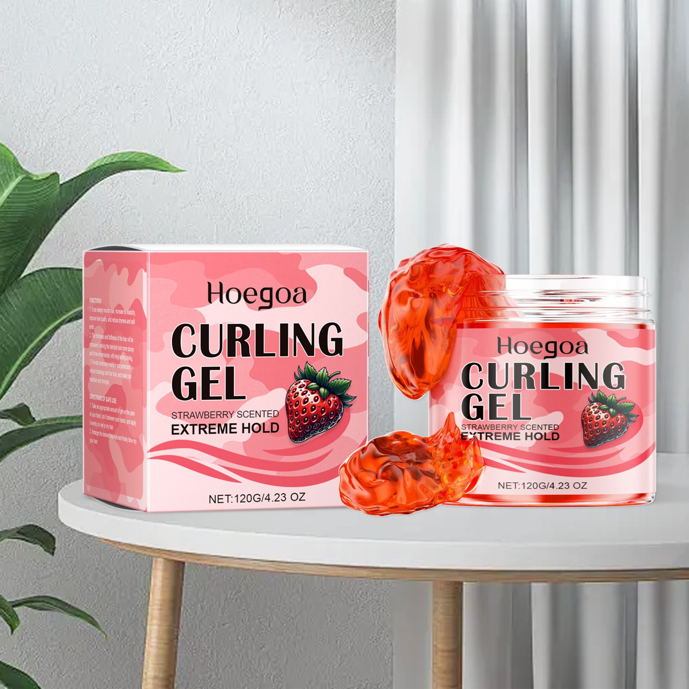 HOEGOA Strawberry Curl Styling Gel, 120 g photo 6