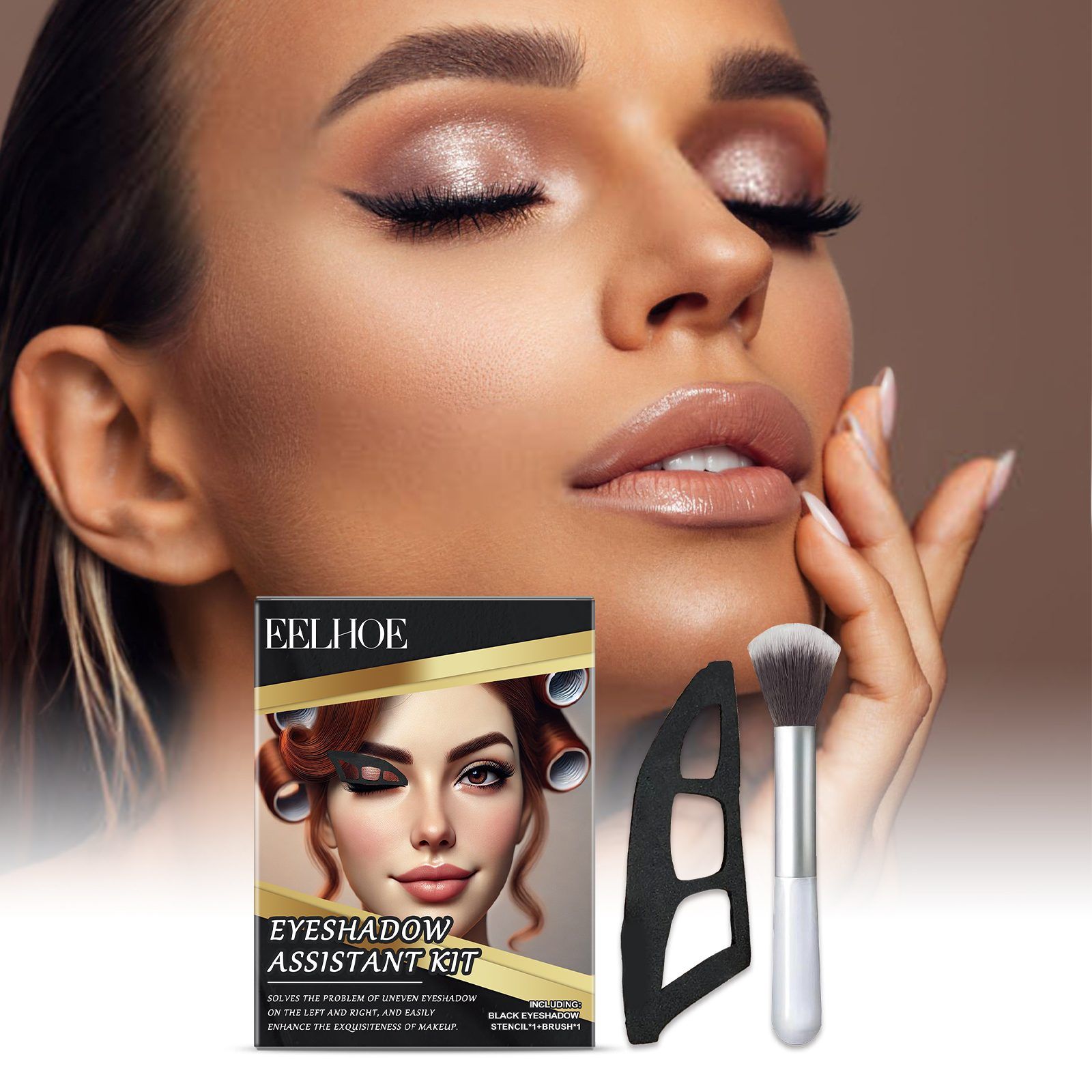 EELHOE Eye Makeup Application Tool Kit, 1 Pieces photo 4